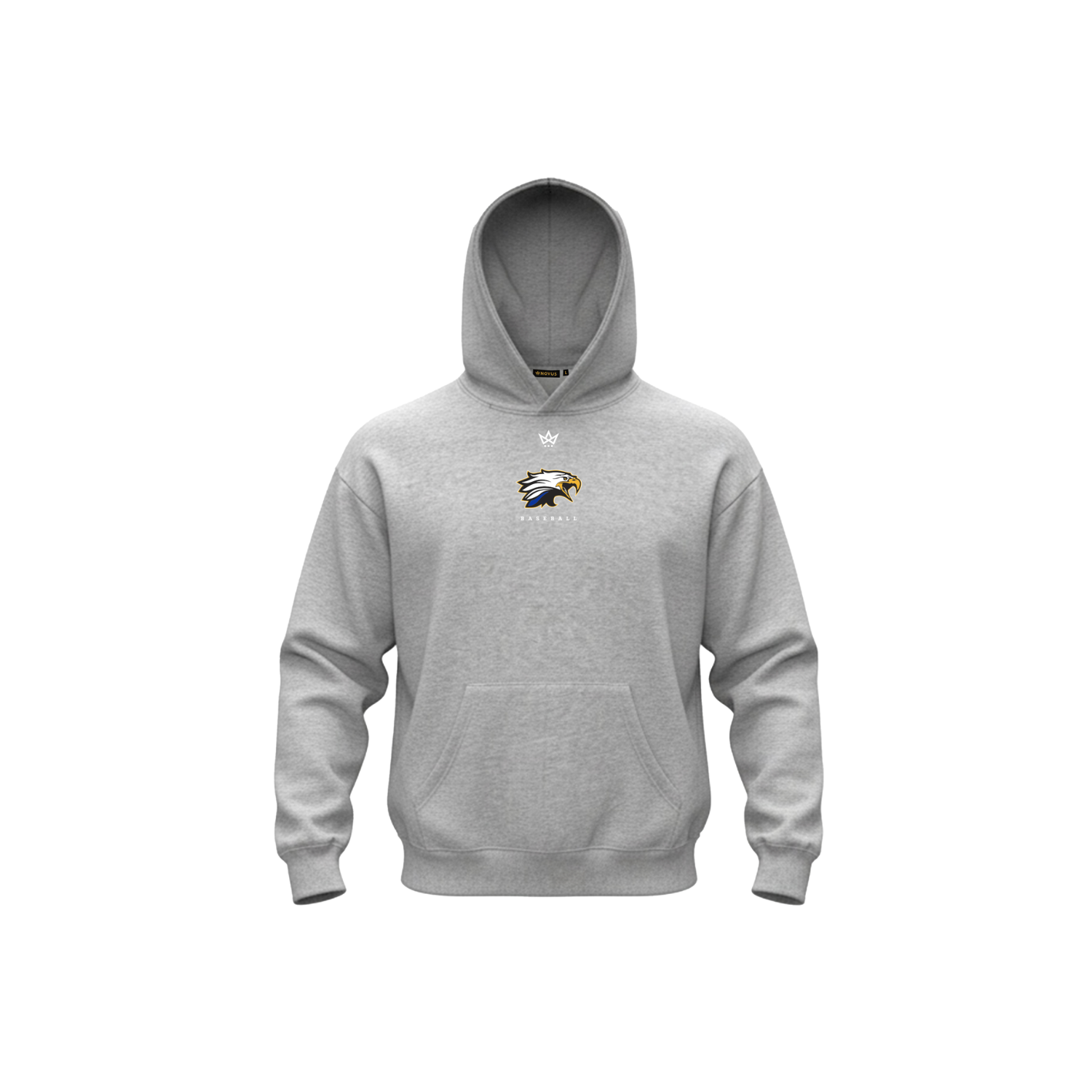NORTH BRUNSWICK BASEBALL ACCESS COTTON FLEECE HOODIE