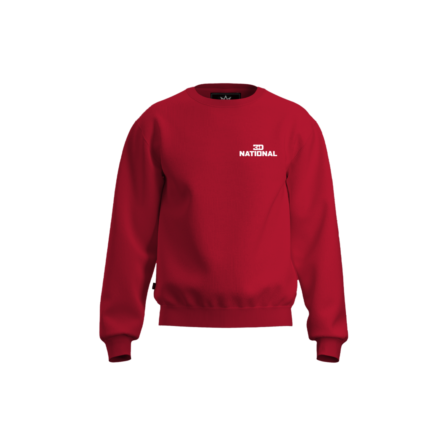 3D NATIONAL LACROSSE VIRGINIA BEACH COTTON FLEECE CREWNECK