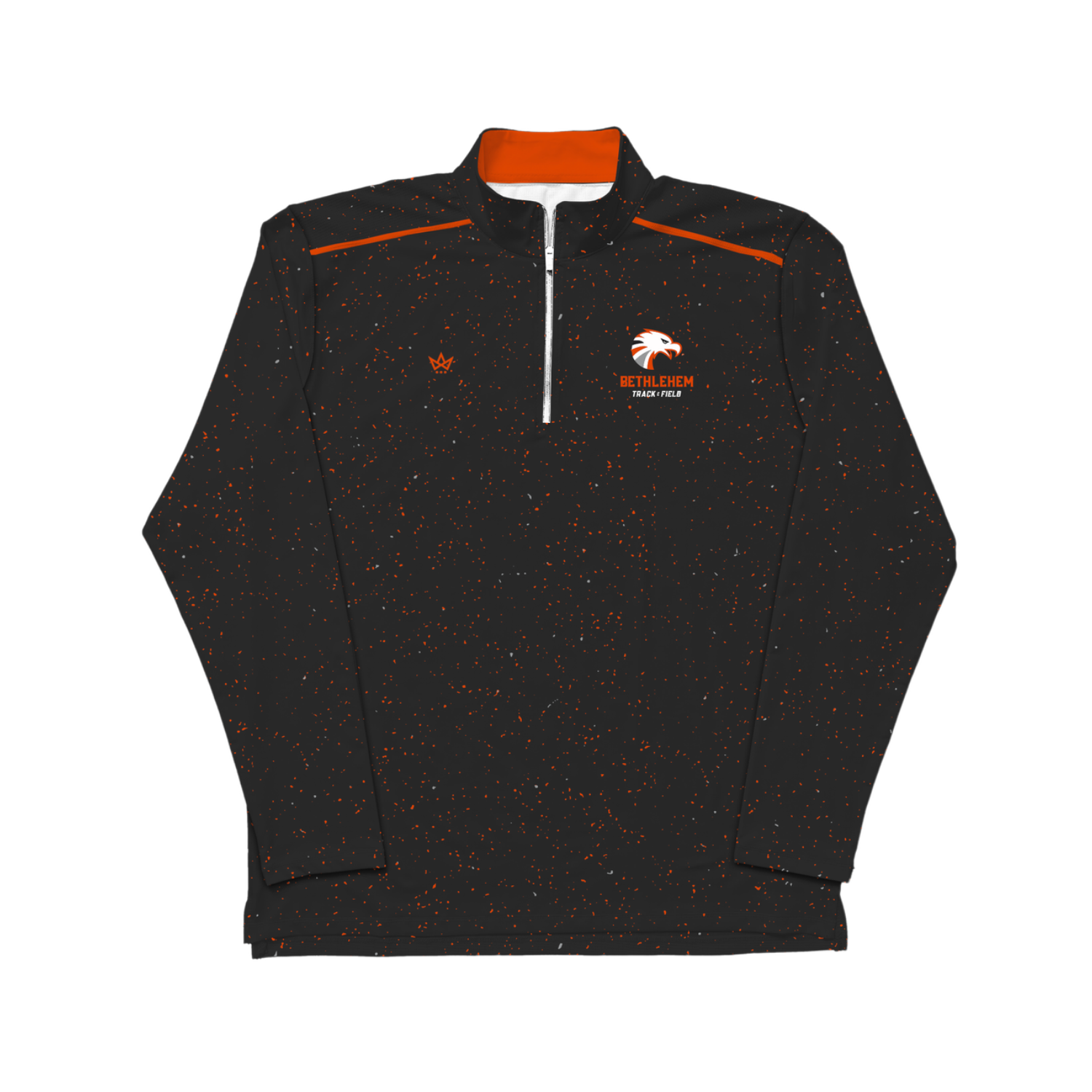 BETHLEHEM TRACK & FIELD AURA QUARTER-ZIP [BLACK]