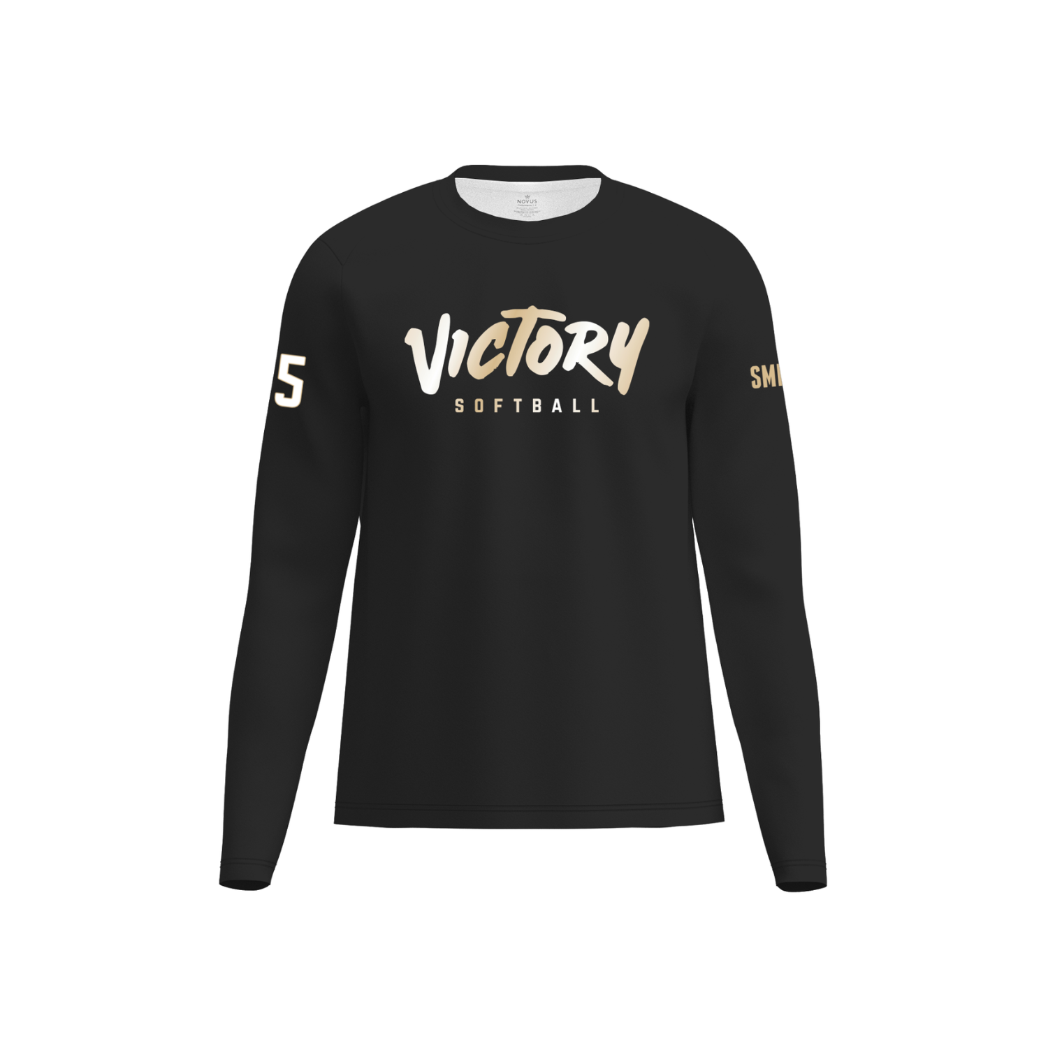 VICTORY SOFTBALL - ROUND 2 PERFORMANCE LS - BLACK