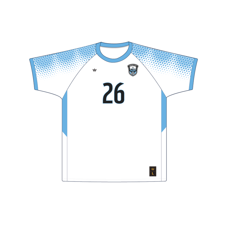 CAPITAL CITY FC SOCCER GAME JERSEY (CREW) [WHITE- BOYS]