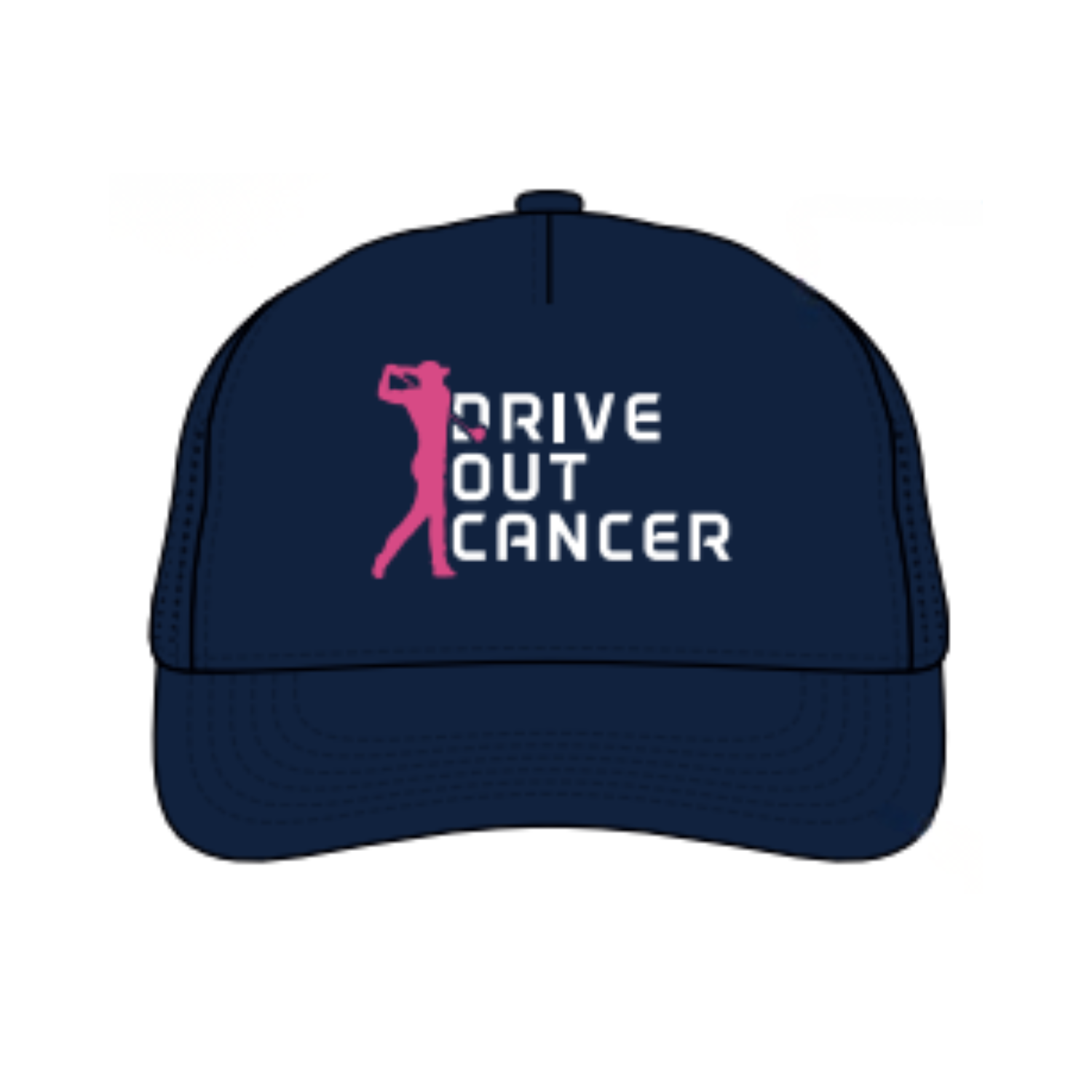 DRIVE OUT CANCER STRUCTURED 5-PANEL SNAPBACK