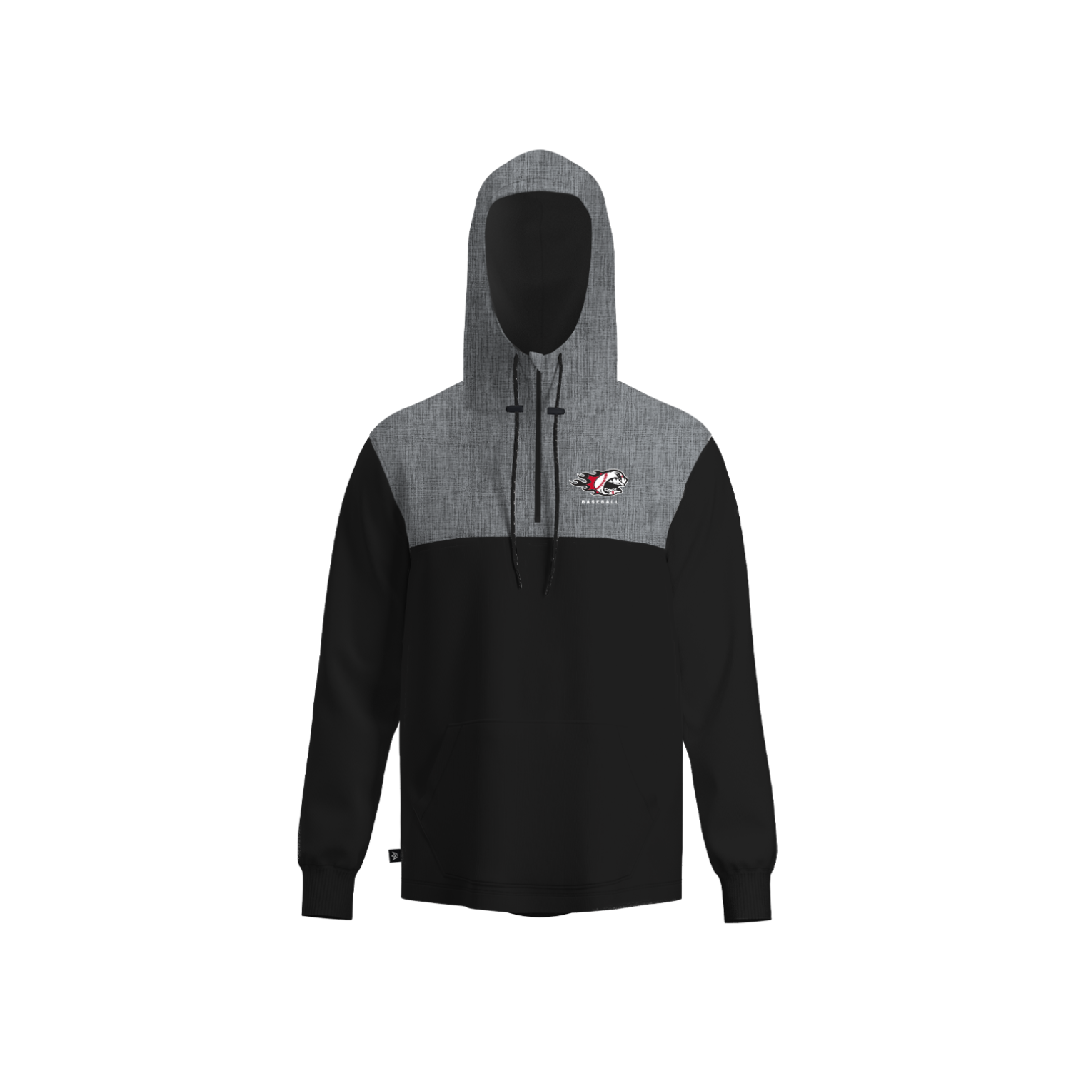 THE CAGE BASEBALL PANELED HOODIE