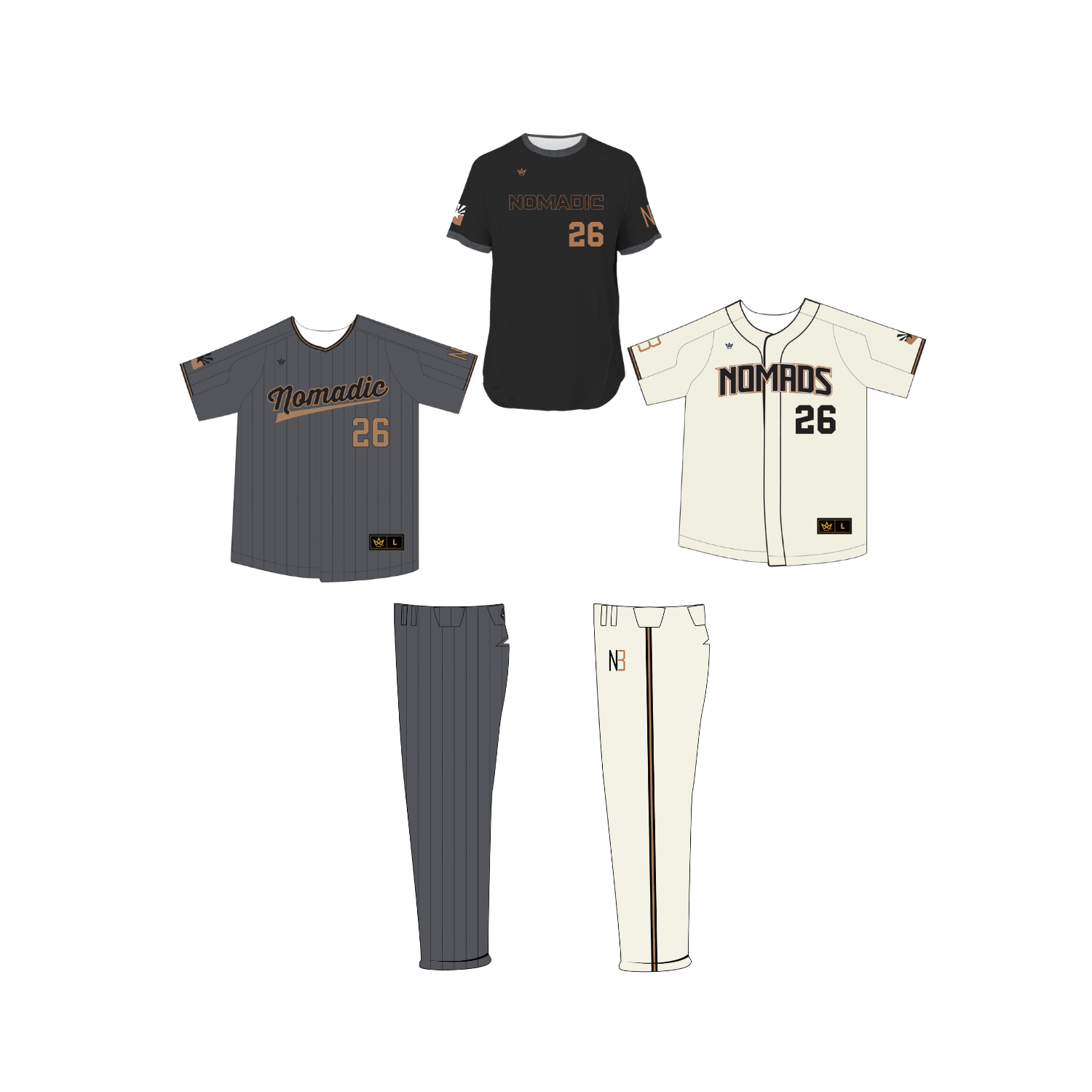 NOMADIC BASEBALL PLAYER PACK