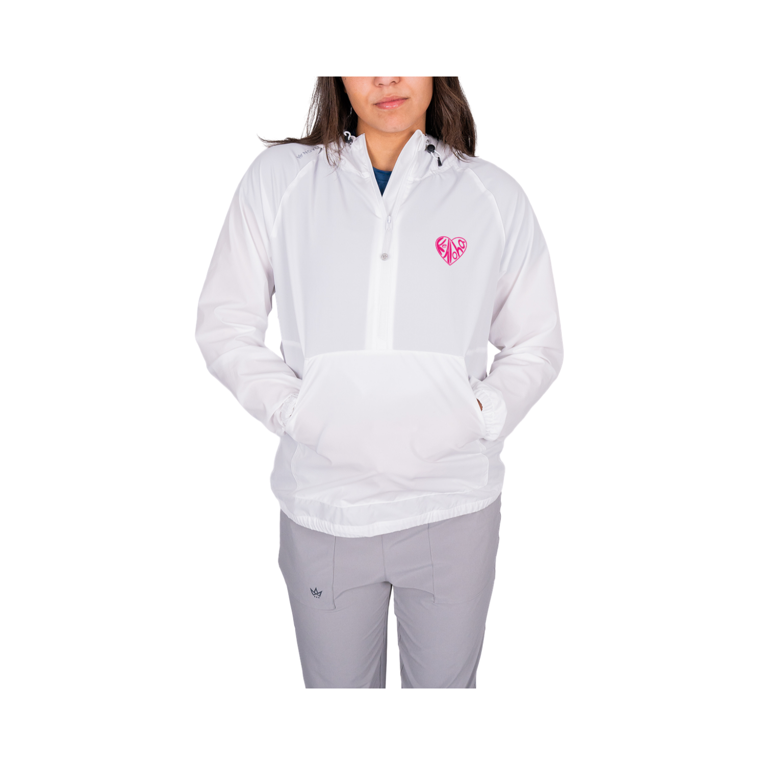 KEALOHA VOLLEYBALL GIRLS WOMEN'S RESILIENT ANORAK - PURA