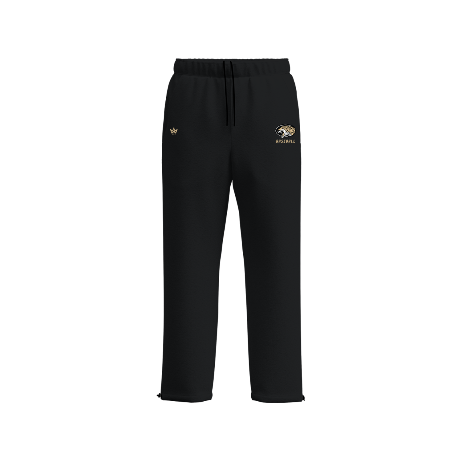 ROCK CANYON BASEBALL ACCESS COTTON FLEECE SWEATPANTS [BLACK]
