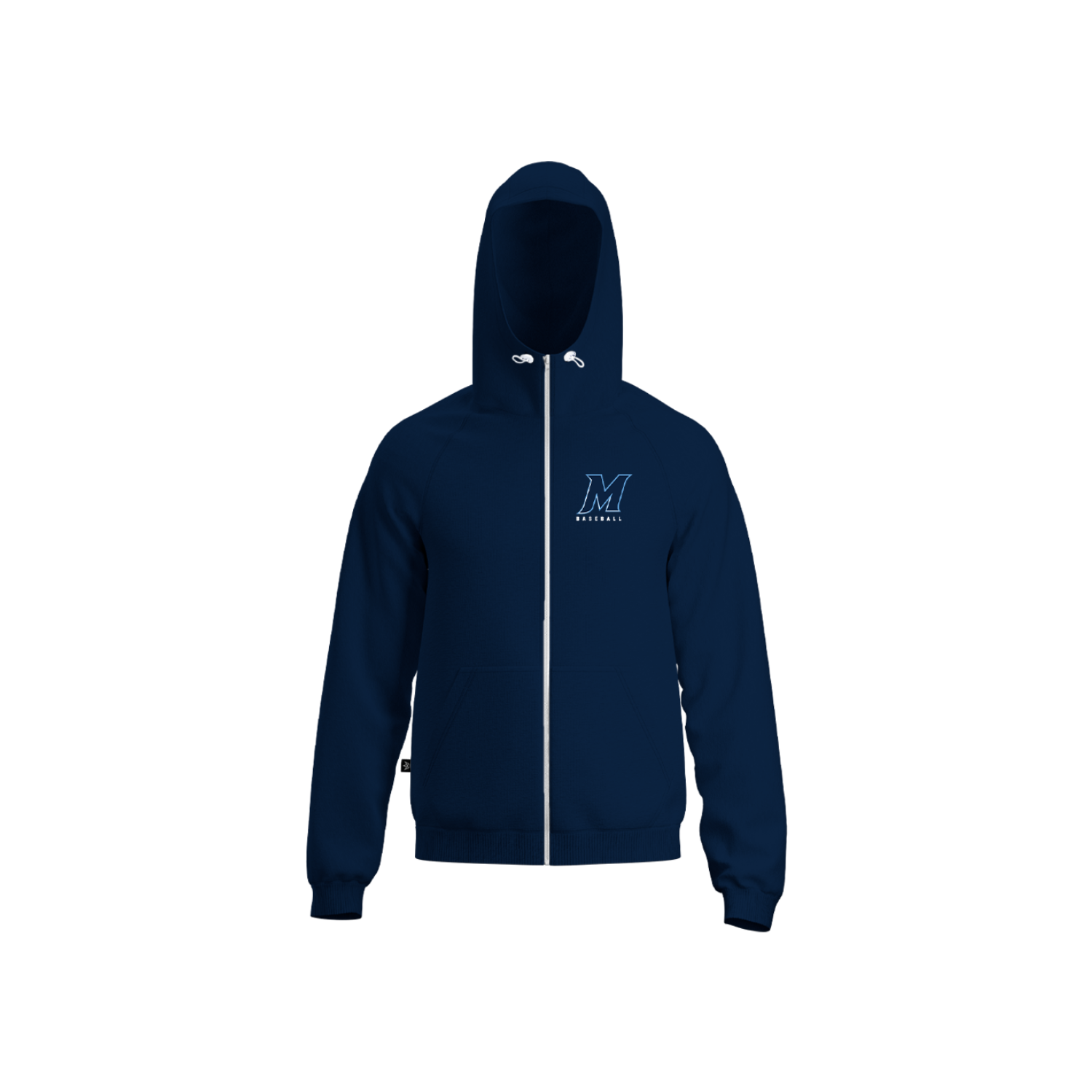 MAVS BASEBALL FALL '26 COTTON FLEECE FULL-ZIP HOODIE