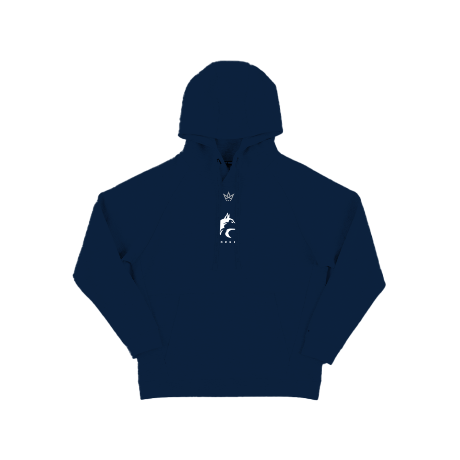 NORTHWOOD HOCKEY ROYALKNIT HOODIE - NAVY [HUSKY HEAD]