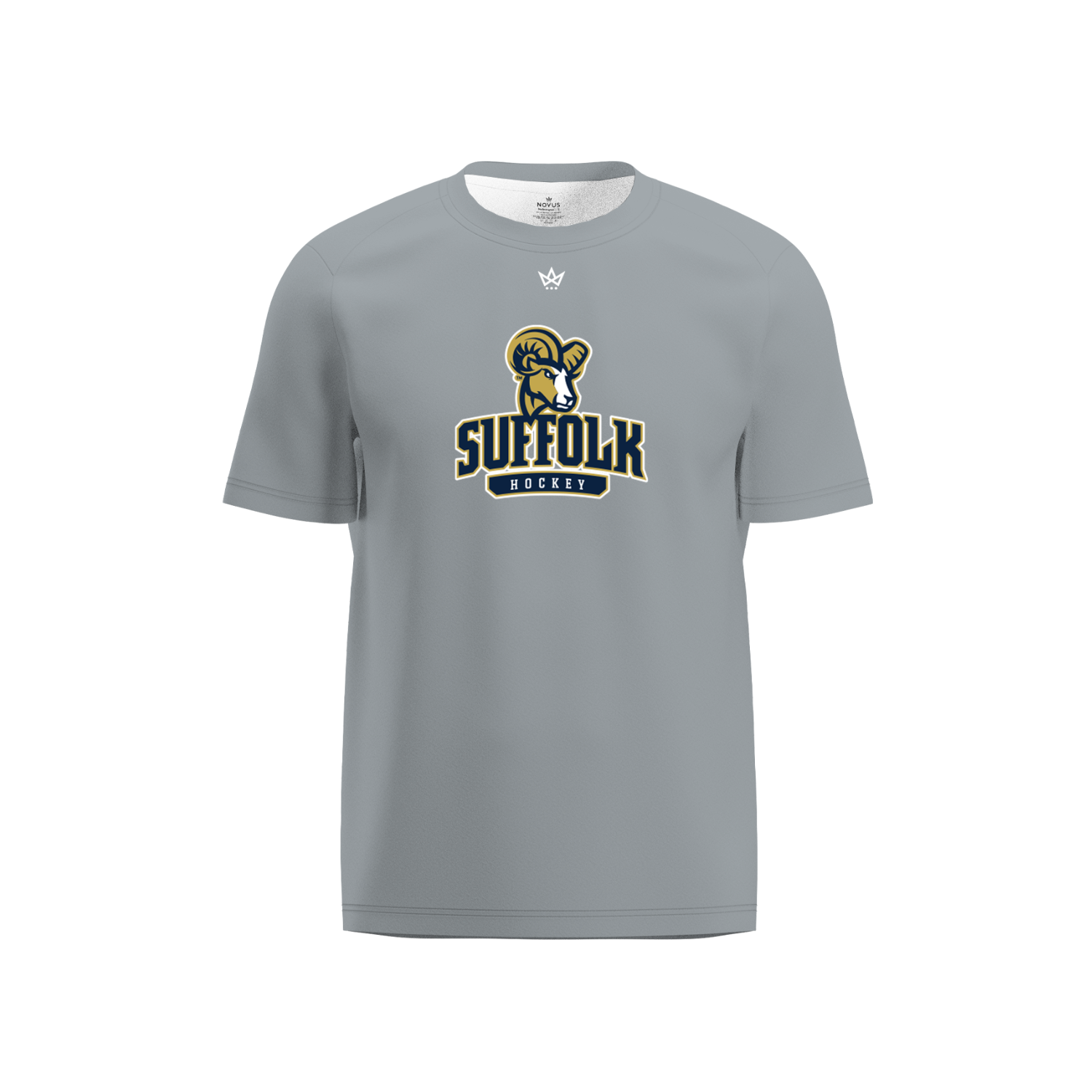 SUFFOLK HOCKEY PERFORMANCE SS TEE [GREY]