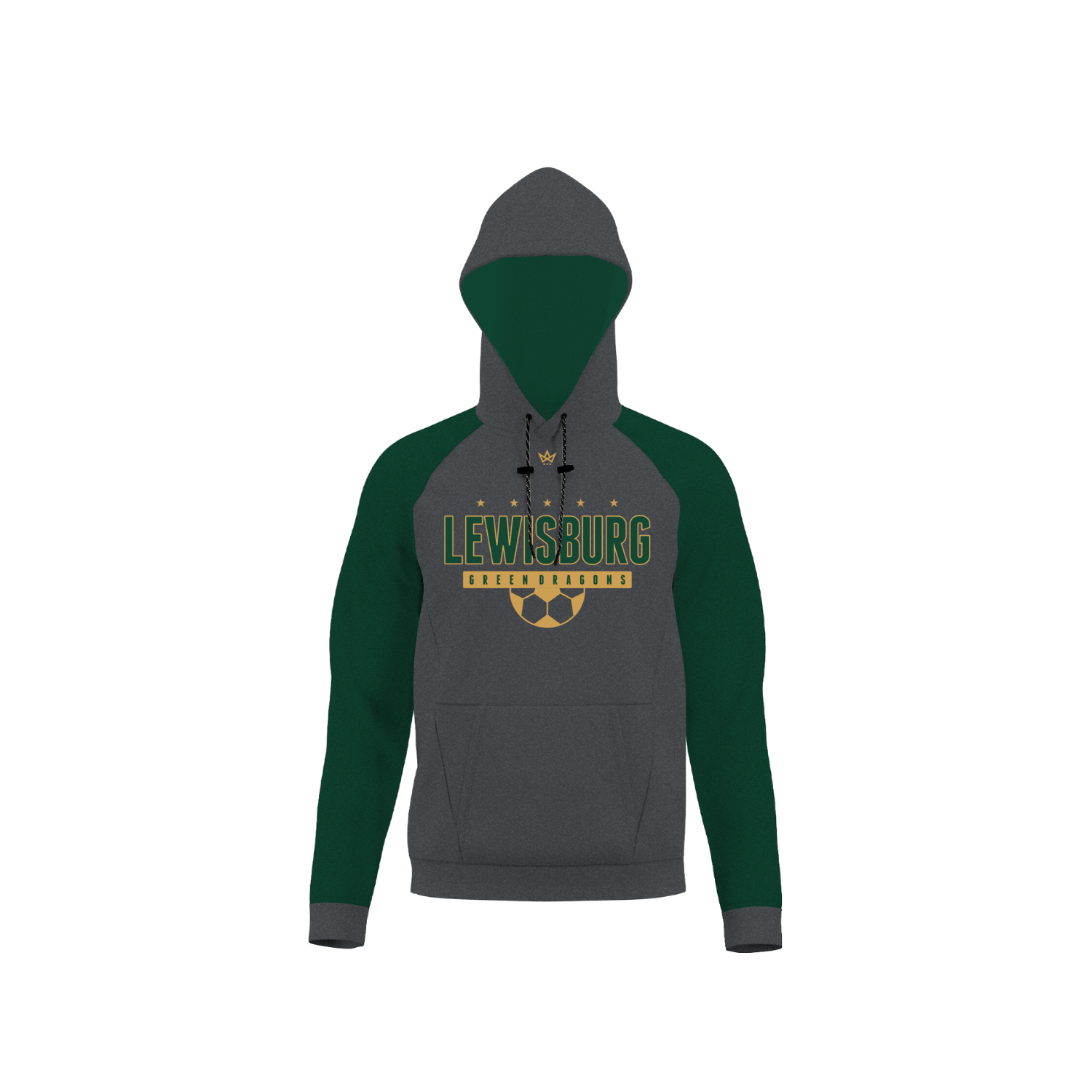 LEWISBURG HIGH SCHOOL SOCCER SUB PERFORMANCE FLEECE HOODIE