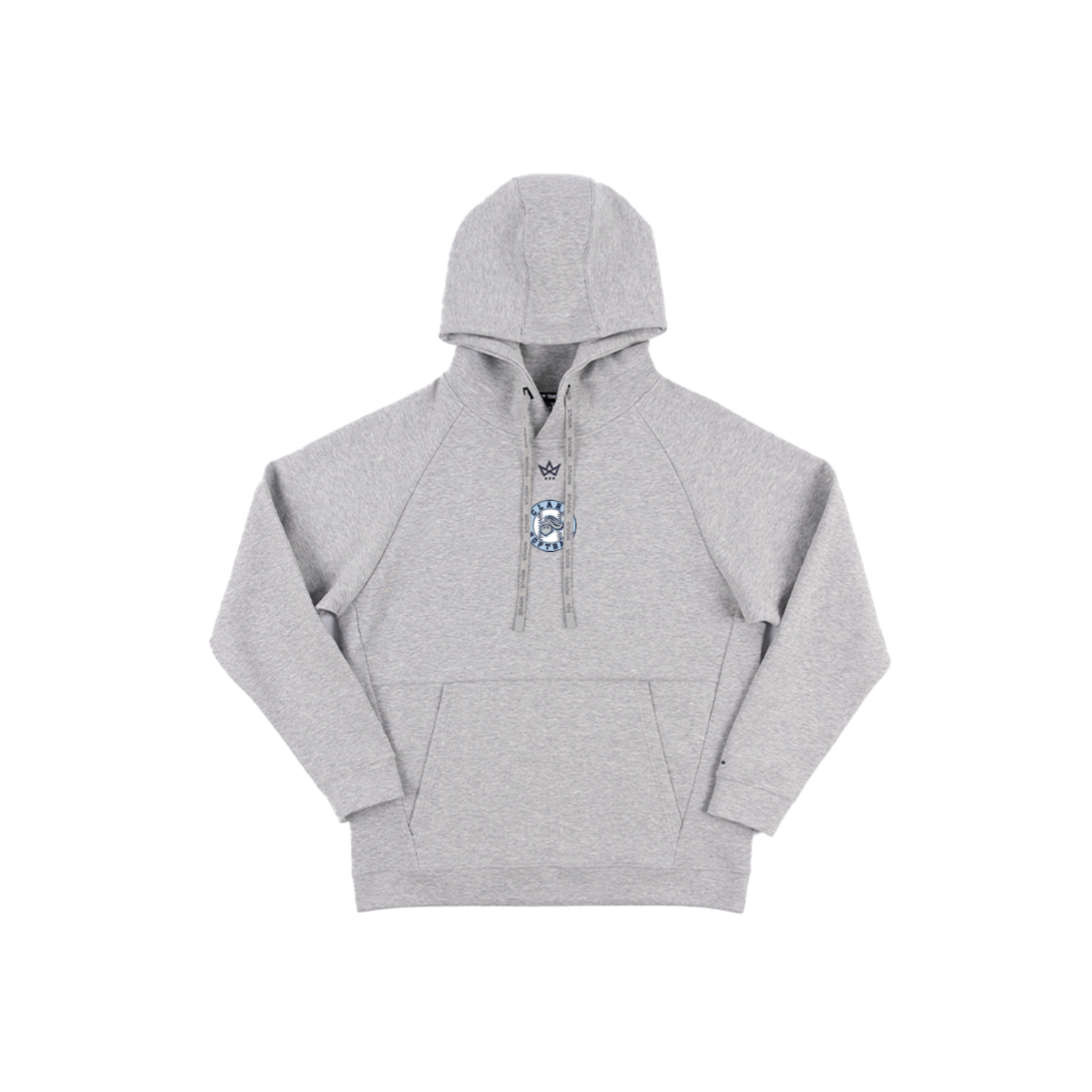 CLARK SOFTBALL FALL '26 ROYALKNIT HOODIE - STERLING HEATHER