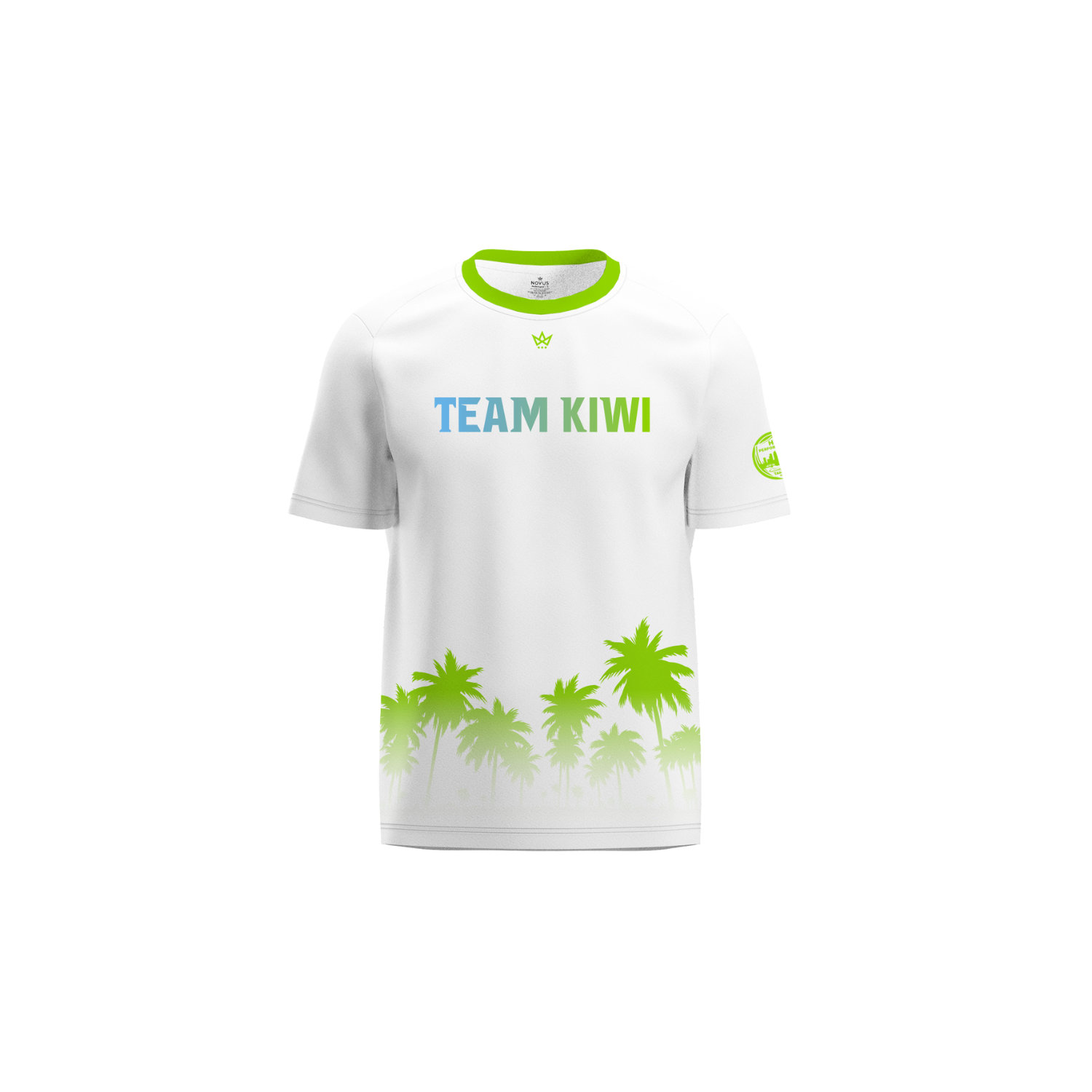TEAM KIWI '26 PERFORMANCE SS TEE - WHITE