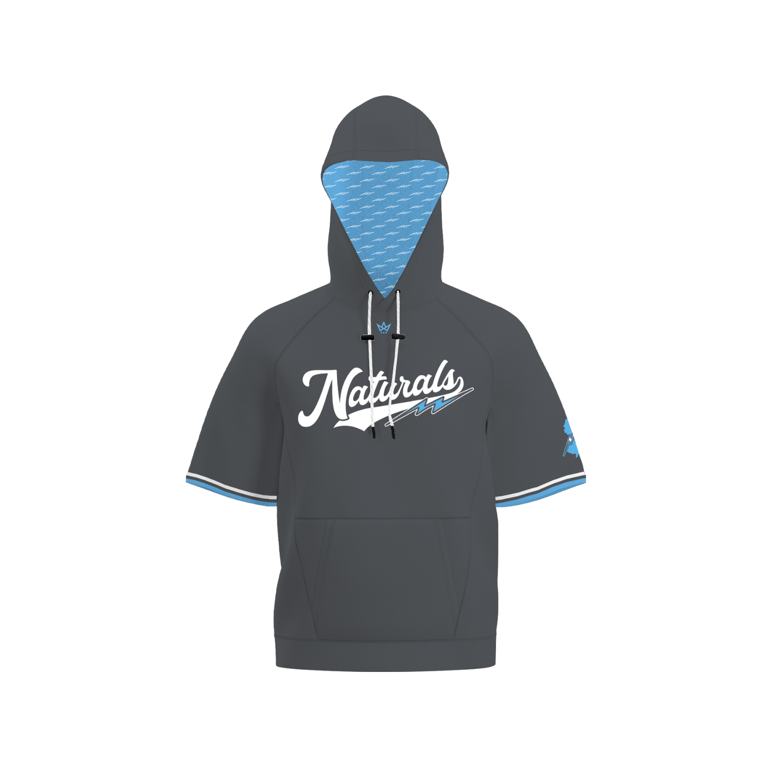 GARDEN STATE NATURALS 2026 SUB PERFORMANCE FLEECE SS HOODIE [SOFTBALL]