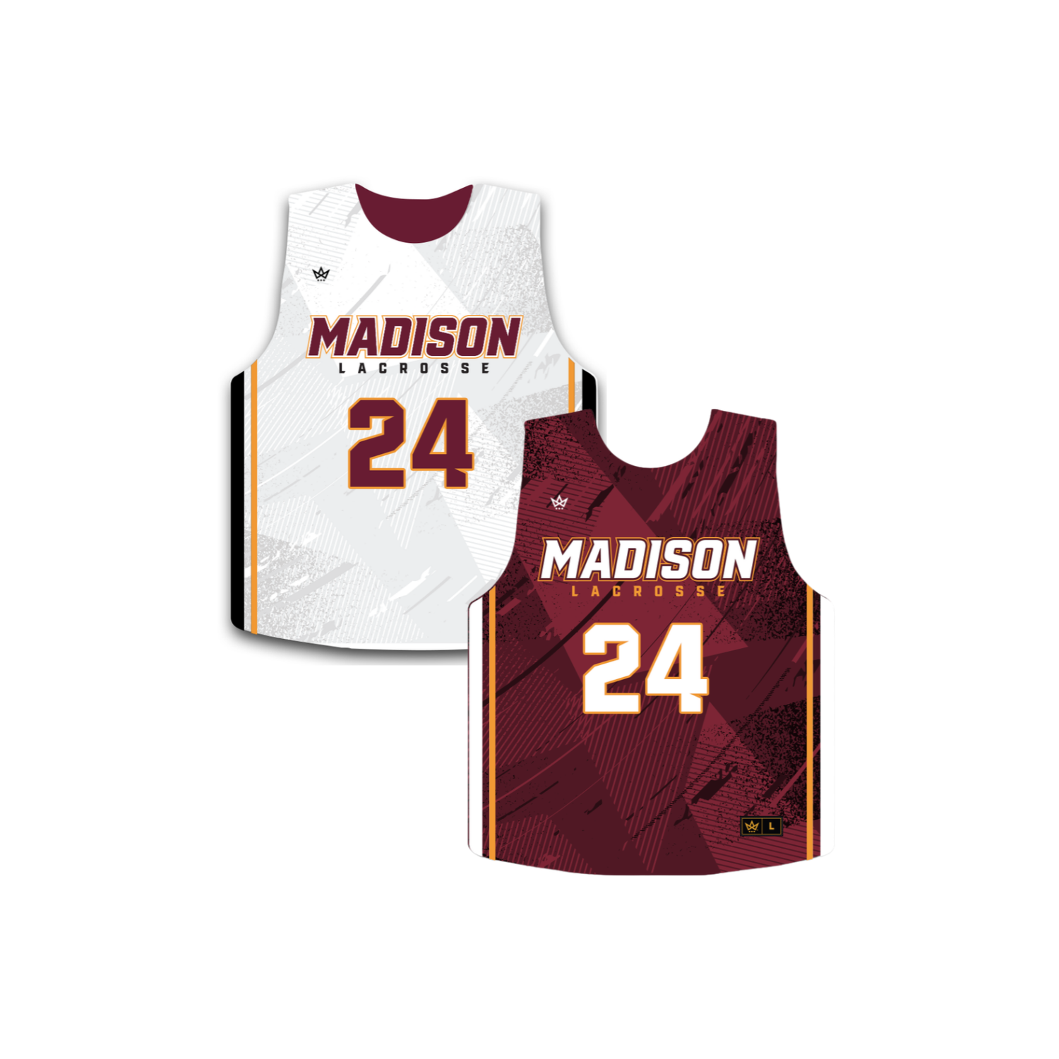 MADISON LACROSSE '26 LACROSSE POLY MESH REVERSIBLE