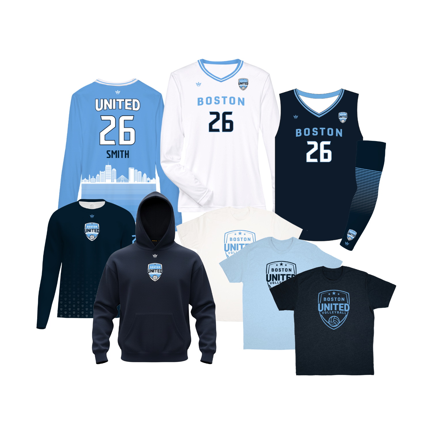 BOSTON UNITED PLAYER PACK - GIRLS NATIONAL/NORTHEAST