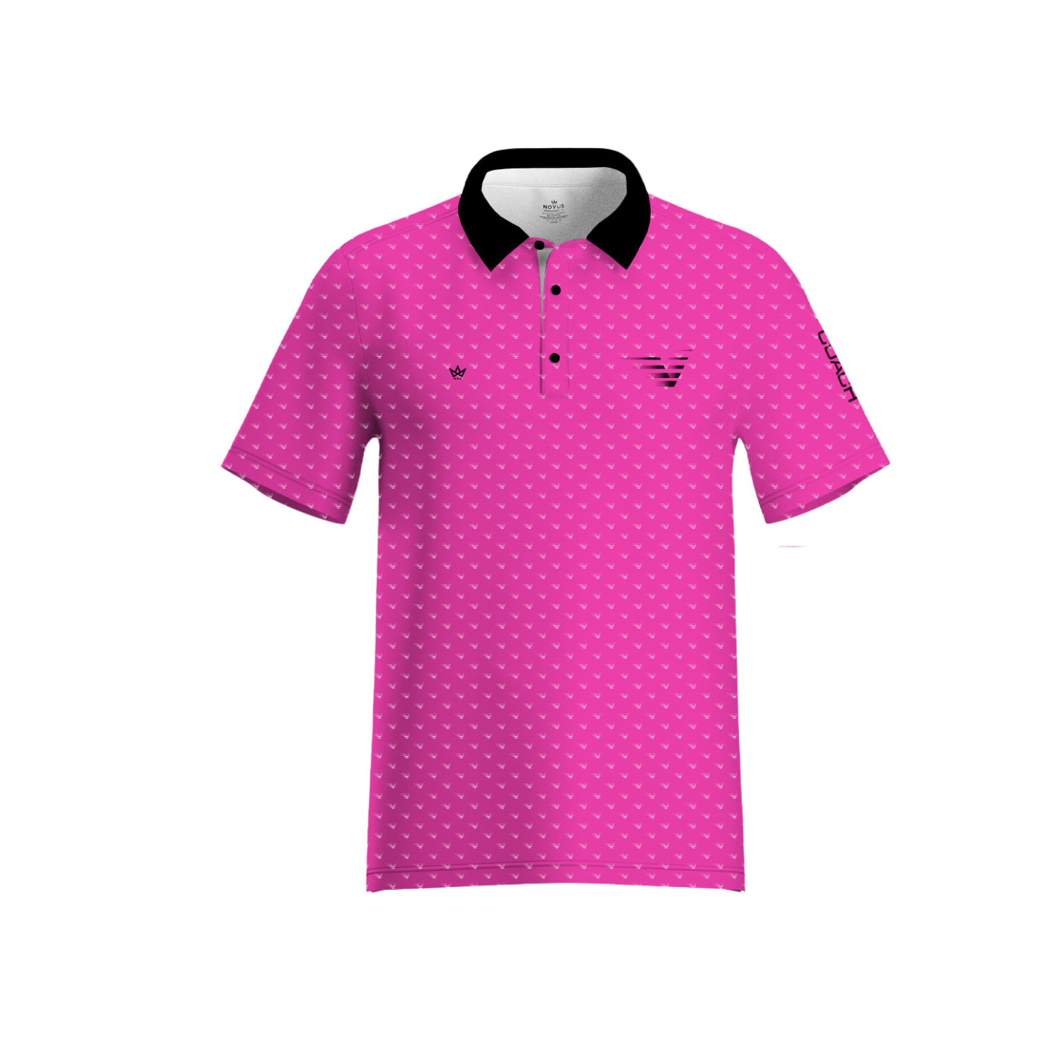 VELOCITY LV COACHES SUB PERFORMANCE POLO [PINK]