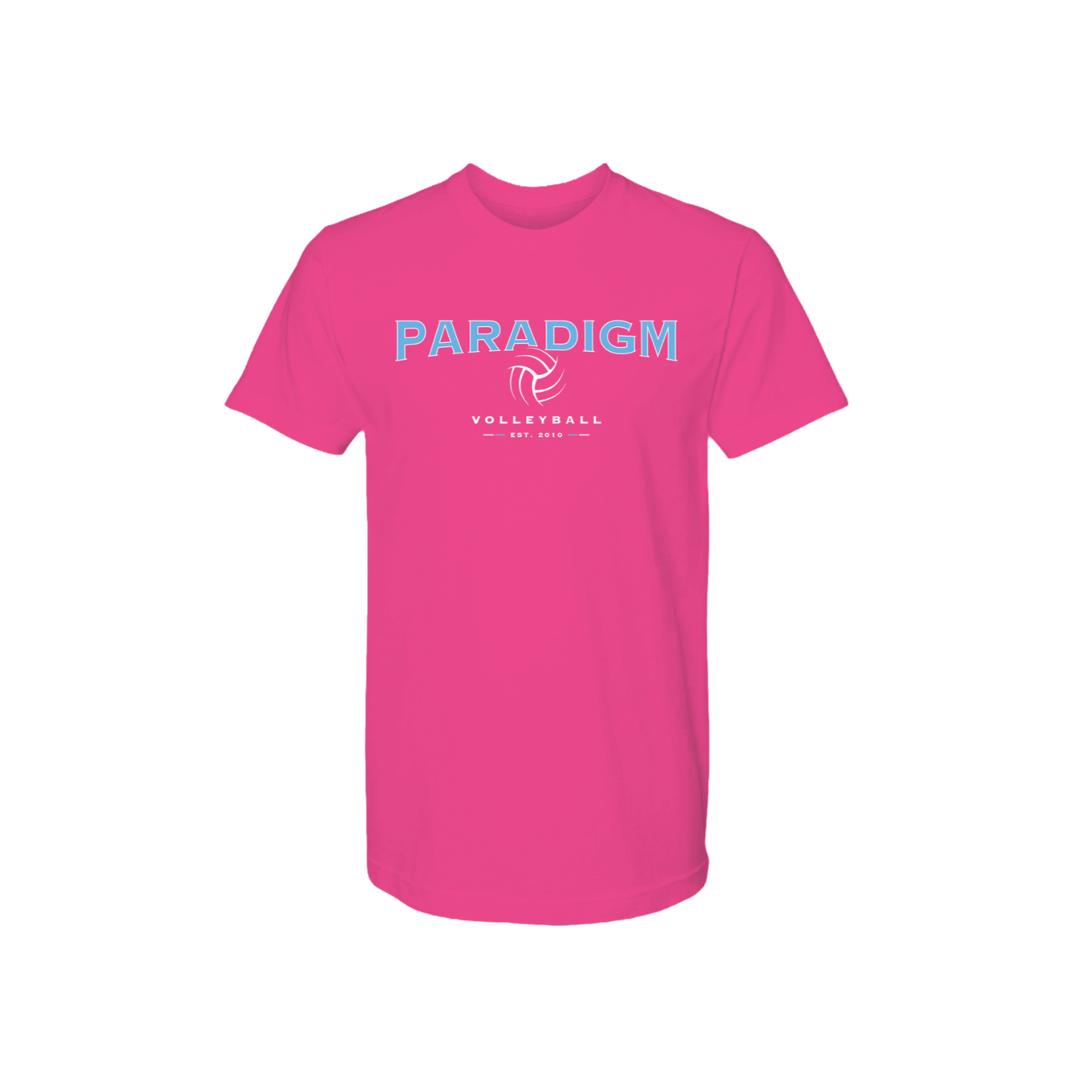 PARADIGM VOLLEYBALL BASIC COTTON SS TEE [PINK]