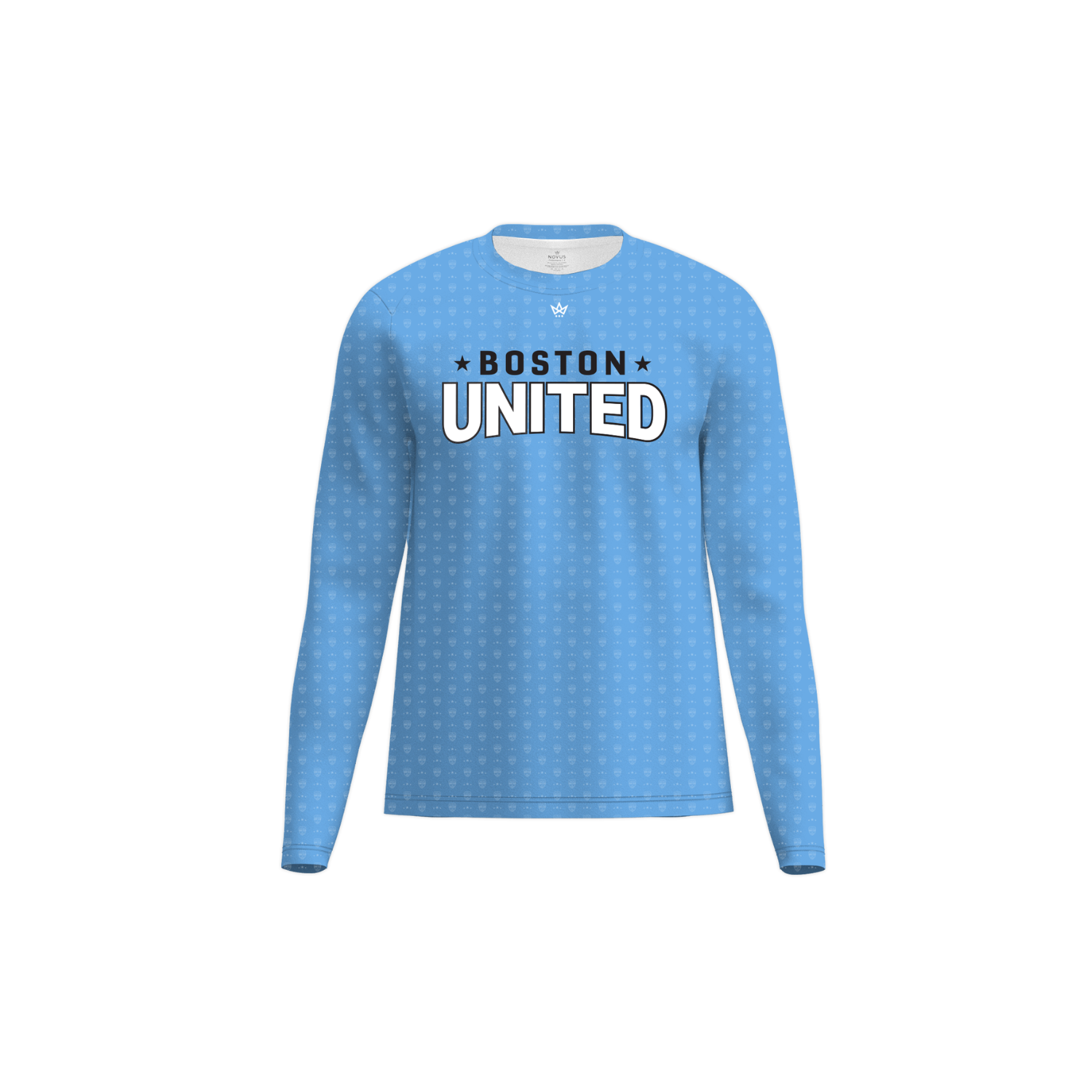 BOSTON UNITED PERFORMANCE LS [LIGHT BLUE]