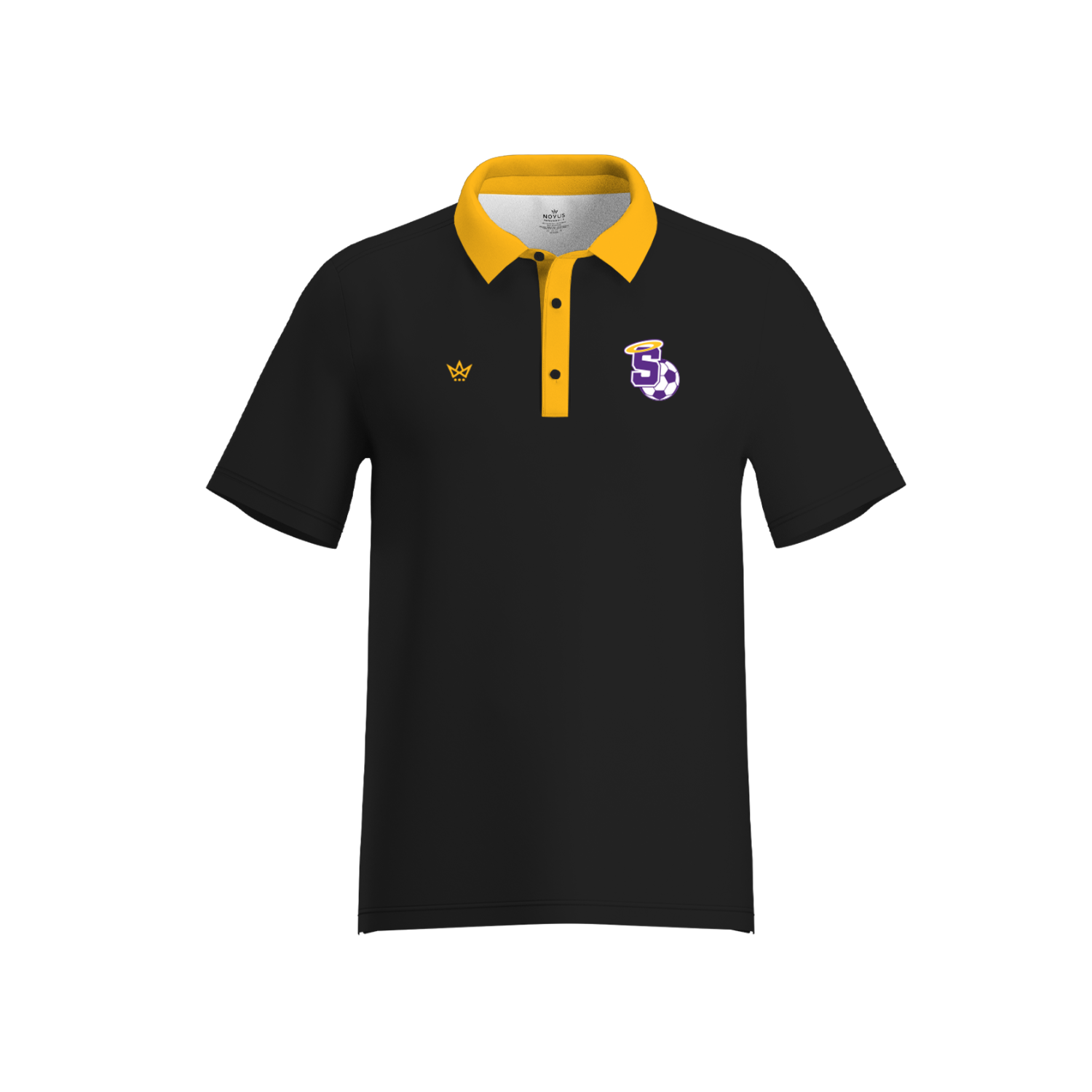 SPA CATHOLIC GIRLS SOCCER SUB PERFORMANCE POLO [BLACK]
