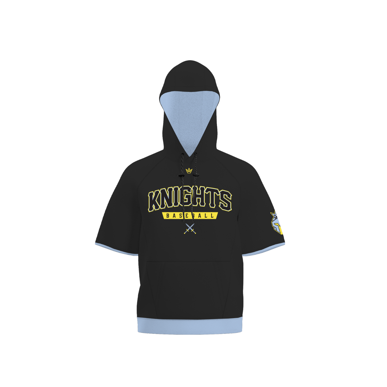 NOVUS KNIGHTS (SC) SUB PERFORMANCE FLEECE SS HOODIE