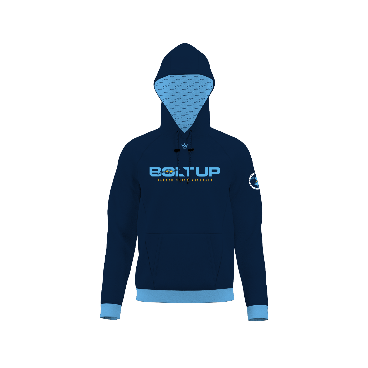 GARDEN STATE NATURALS SUB PERFORMANCE FLEECE HOODIE [BASEBALL/SOFTBALL]