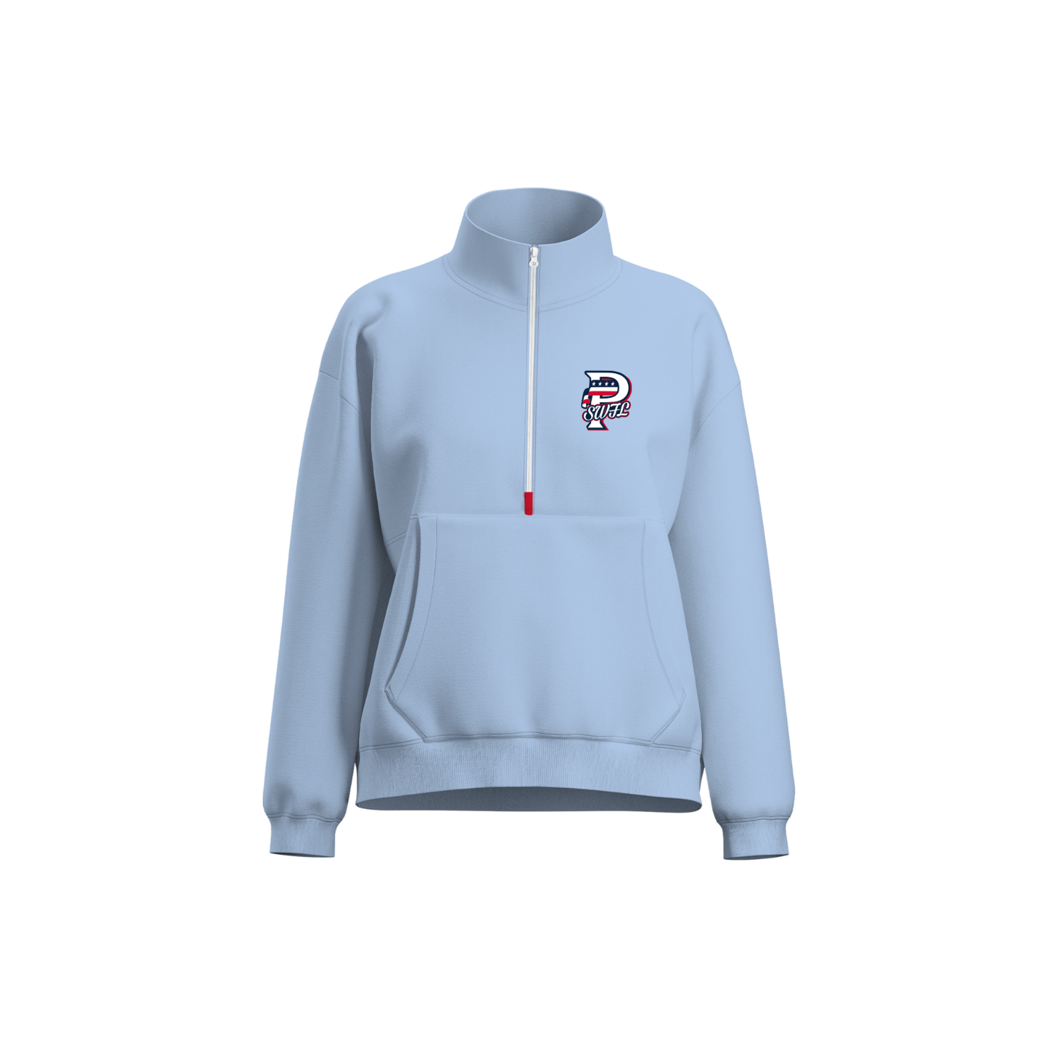 USA PRIME SWFL '26 WOMEN'S COTTON FLEECE HALF-ZIP