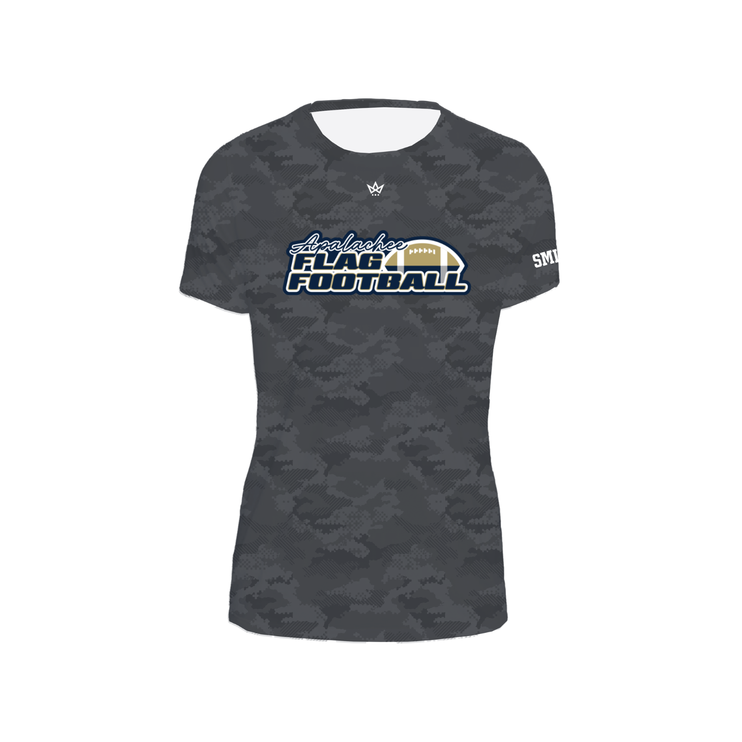 APALACHEE HS FLAG FOOTBALL WOMEN'S PERFORMANCE SS TEE - GREY