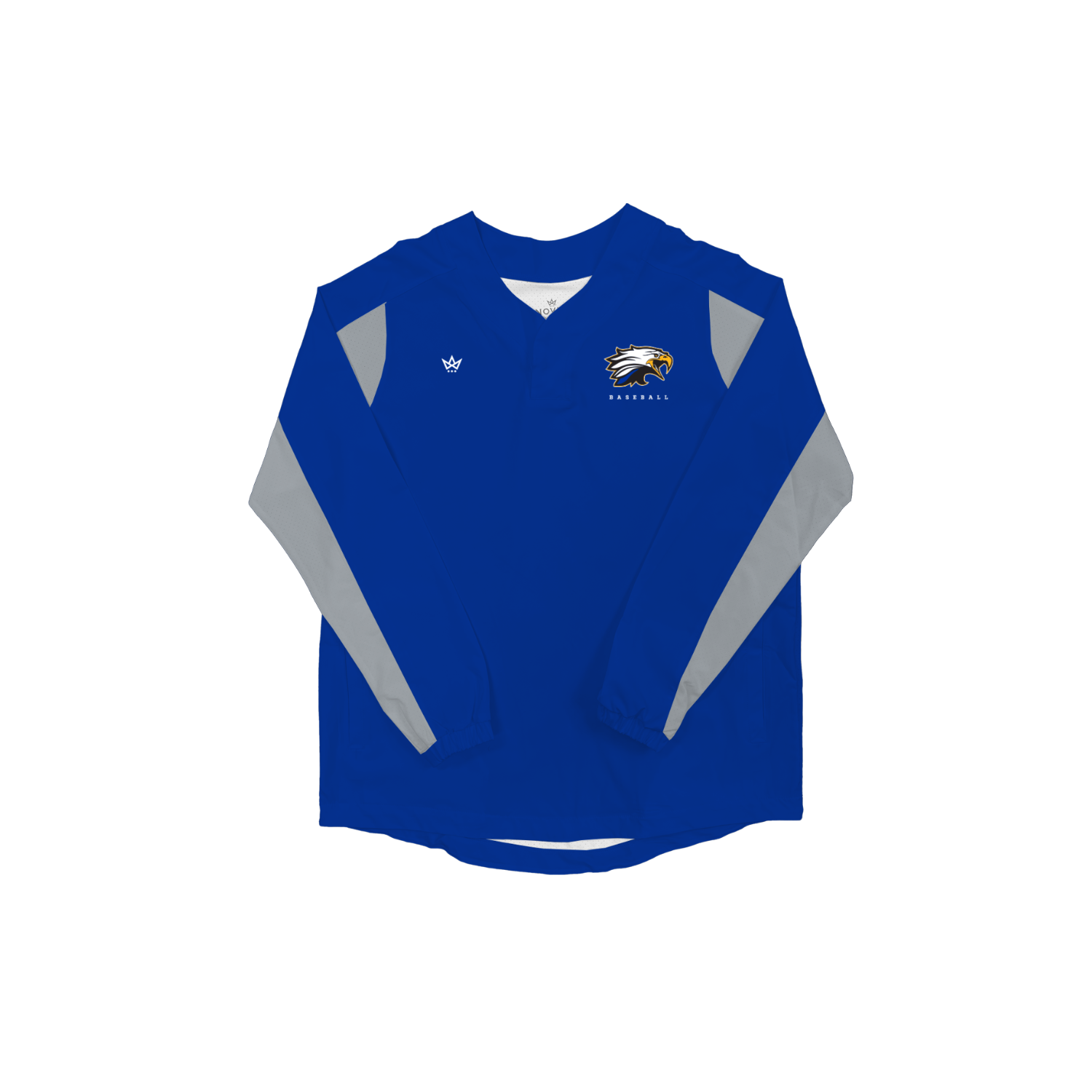 NORTH BRUNSWICK BASEBALL VENTUS 2.0 LS SNAPJACKET