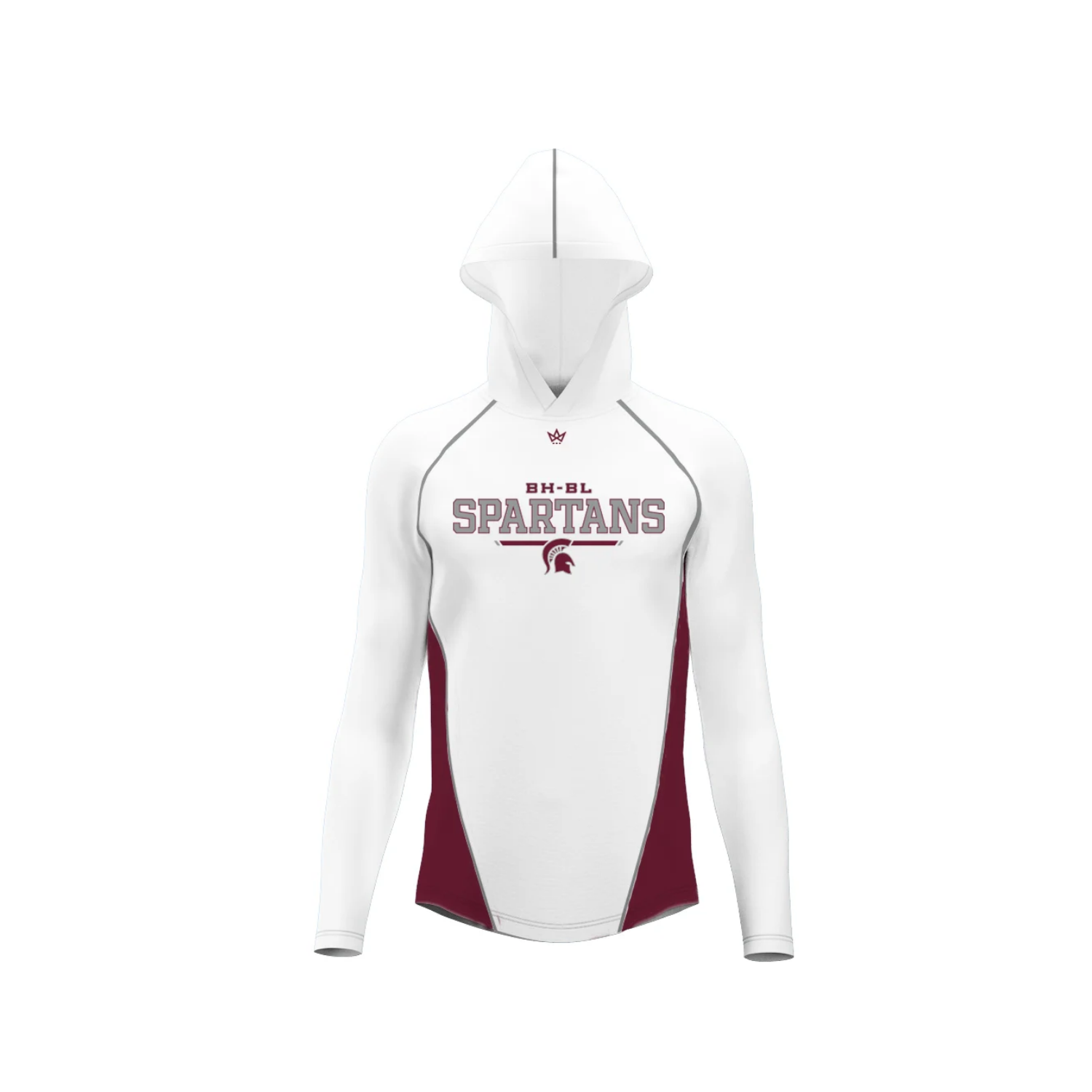 BHBL BASEBALL HOLIDAY STORE LOUNGER [WHITE/MAROON]