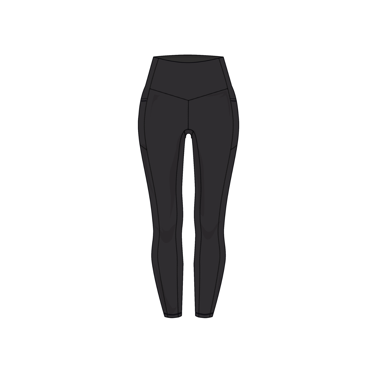 TC BOMBERS FALL 2026 WOMEN'S LUXEFIT LEGGING - ONYX