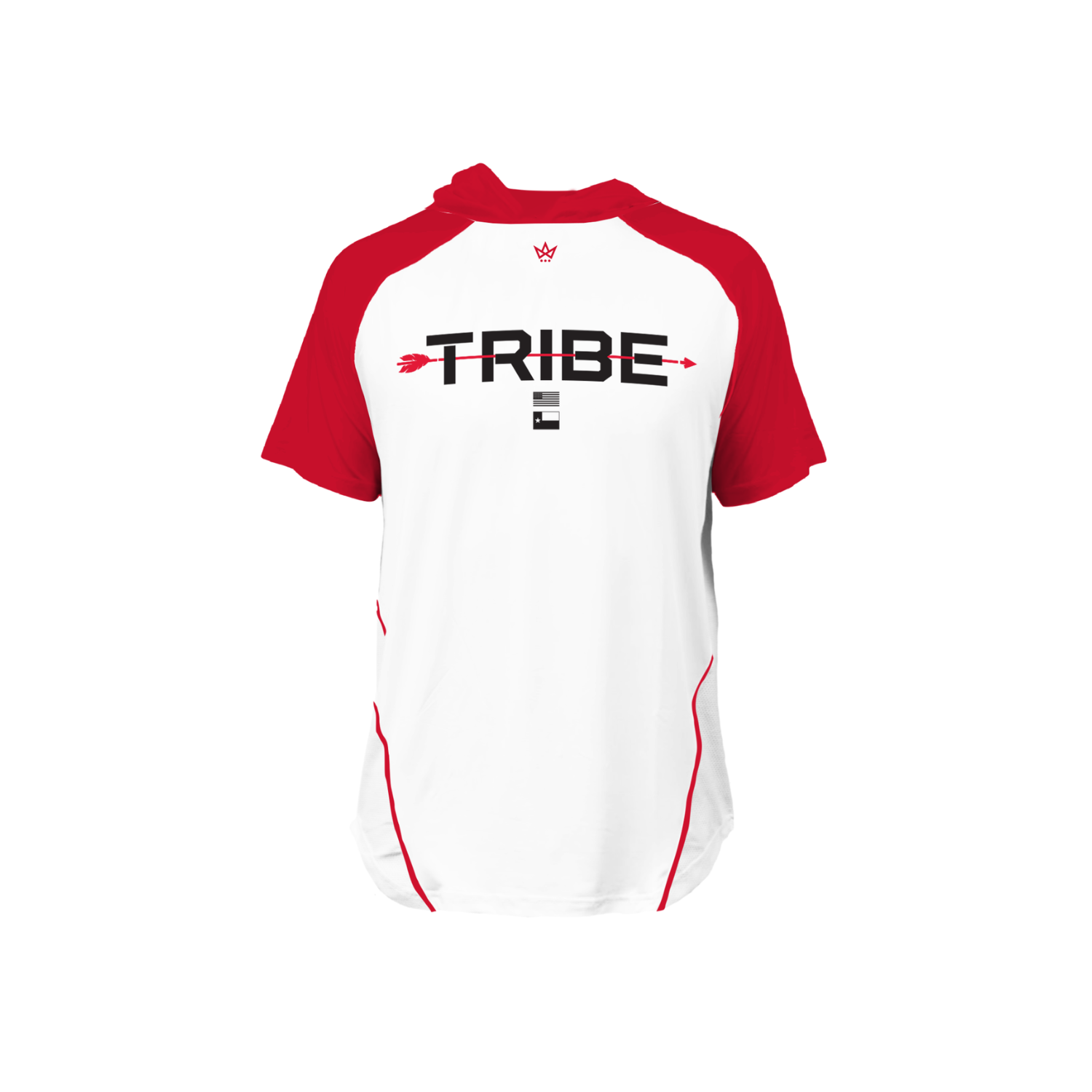 TRIBE PHYSIO PRO VENTED SS HOODIE - RED