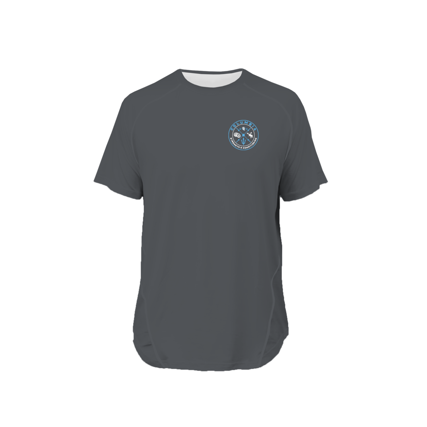 COLUMBIA STRENGTH & CONDITIONING PRO VENTED SS TEE [GREY]