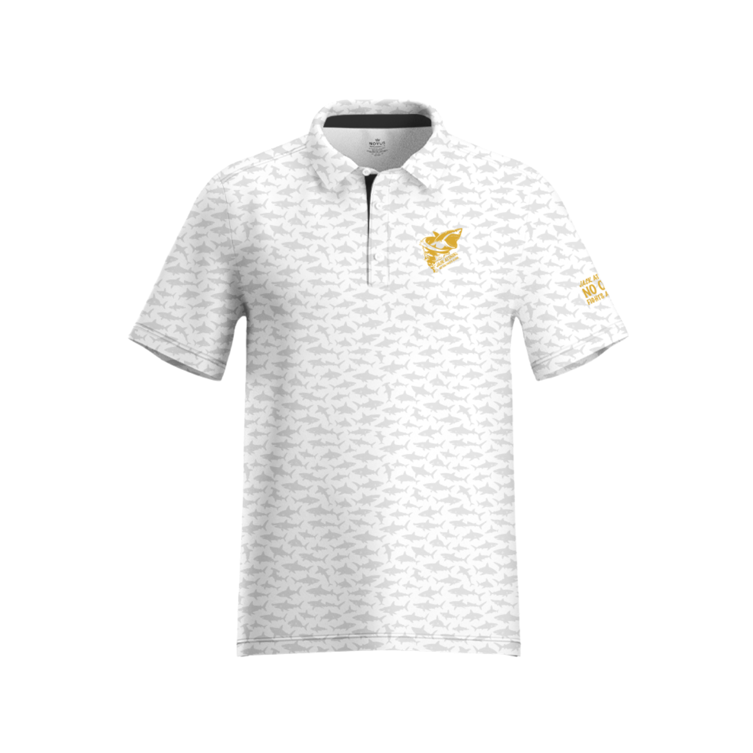 JACK ATTACK SUB PERFORMANCE POLO [WHITE]