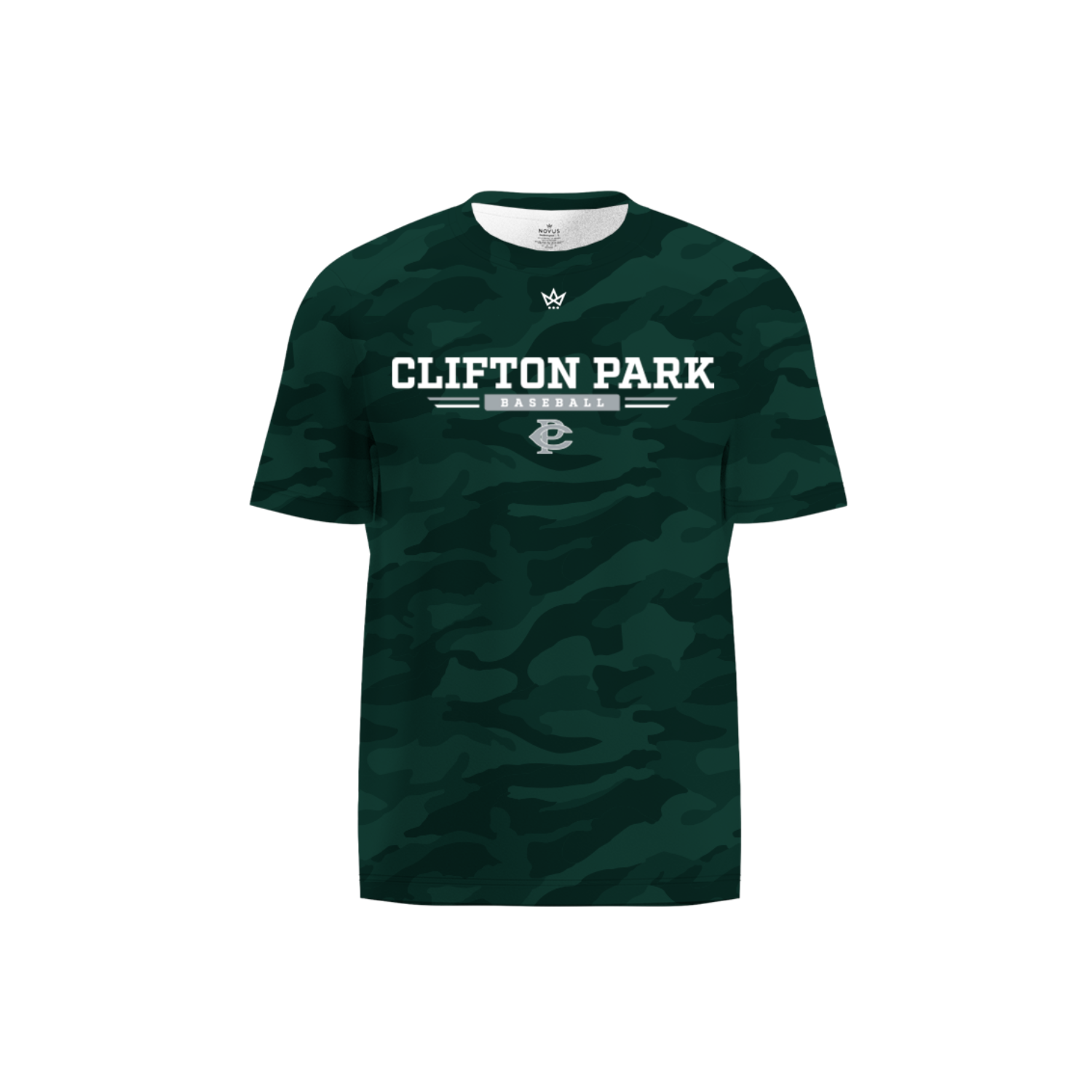 CLIFTON PARK TRAVEL BASEBALL PERFORMANCE SS TEE