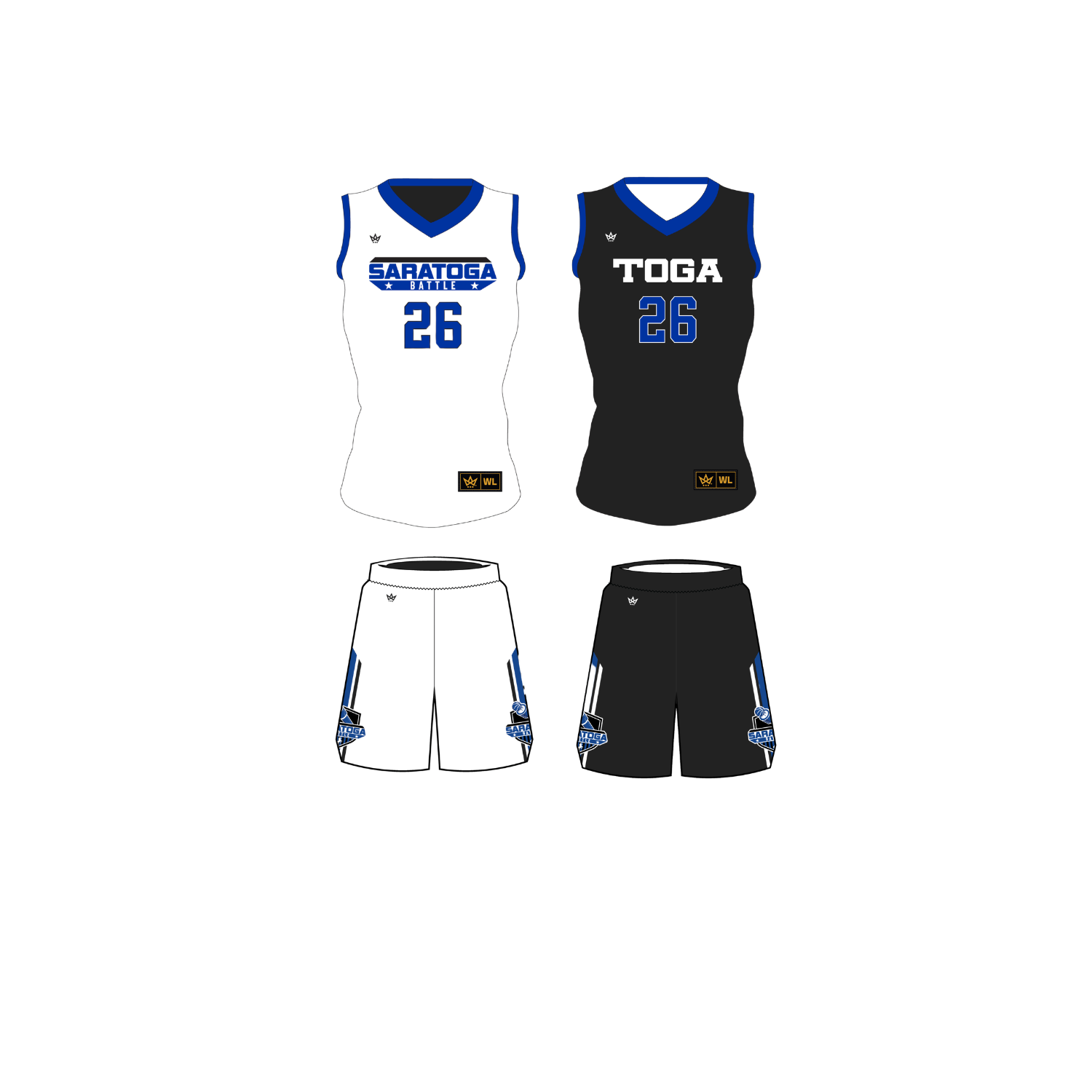 SARATOGA BATTLE BASKETBALL MEN'S PLAYER PACK