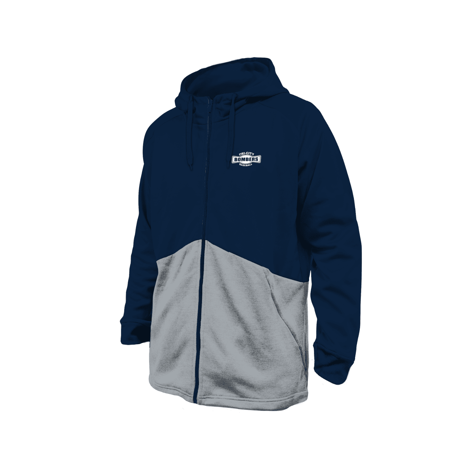 TC BOMBERS PERFORMANCE FLEECE FULL-ZIP HOODIE