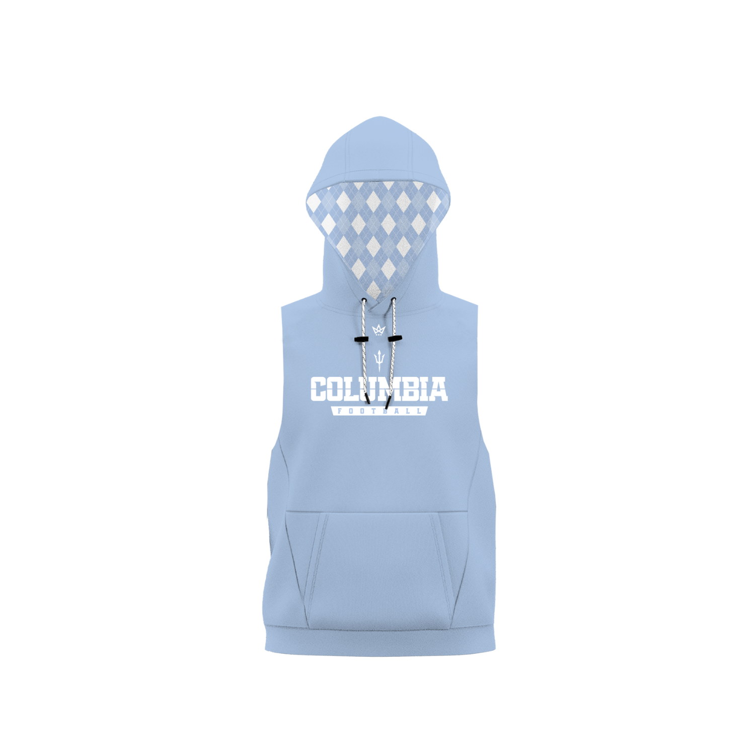 COLUMBIA HIGH SCHOOL FOOTBALL '26 SUB PERFORMANCE FLEECE SLEEVELESS HOODIE