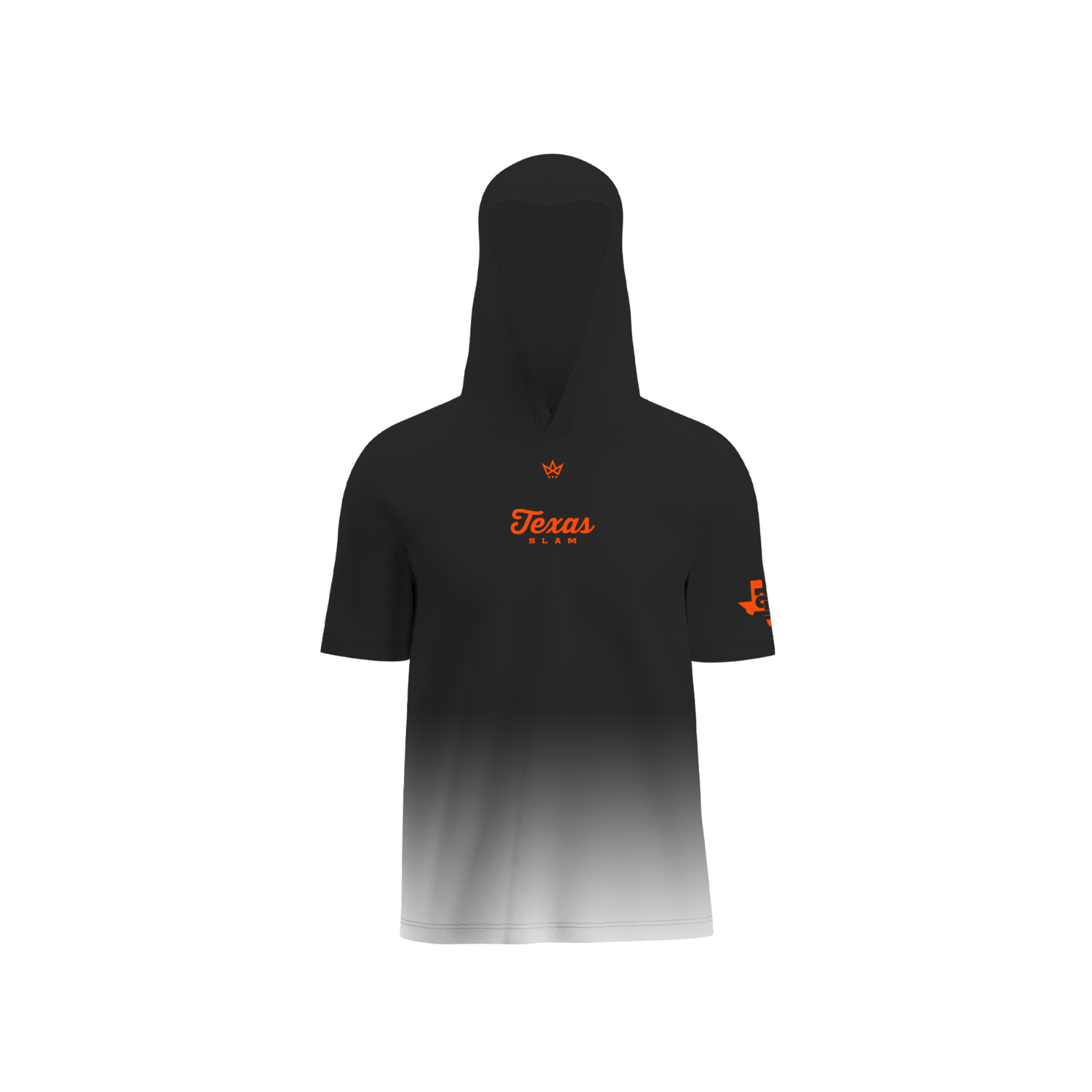 TEXAS SLAM PERFORMANCE SS HOODIE - BLACK