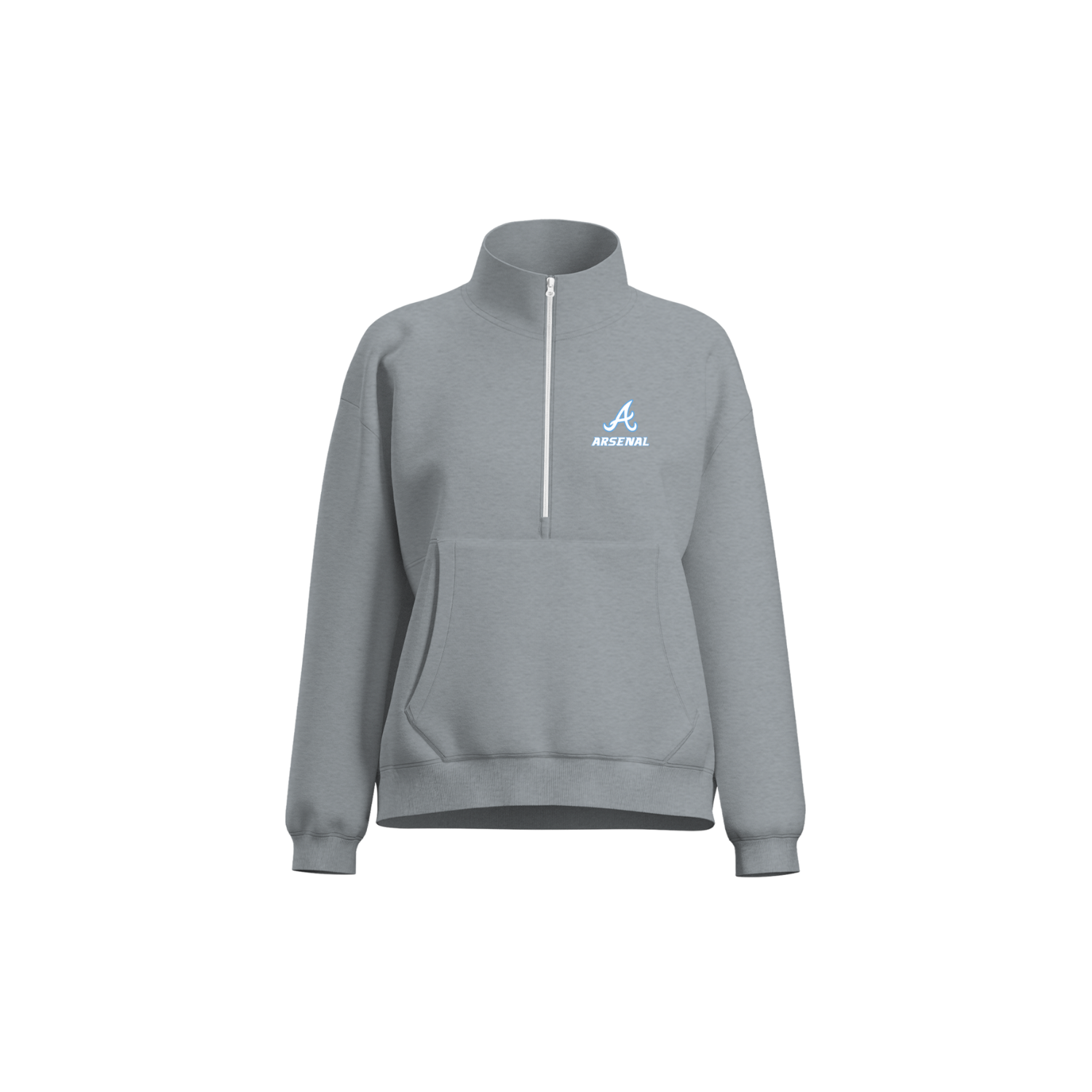 MICHIGAN ARSENAL WOMEN'S COTTON FLEECE HALF-ZIP