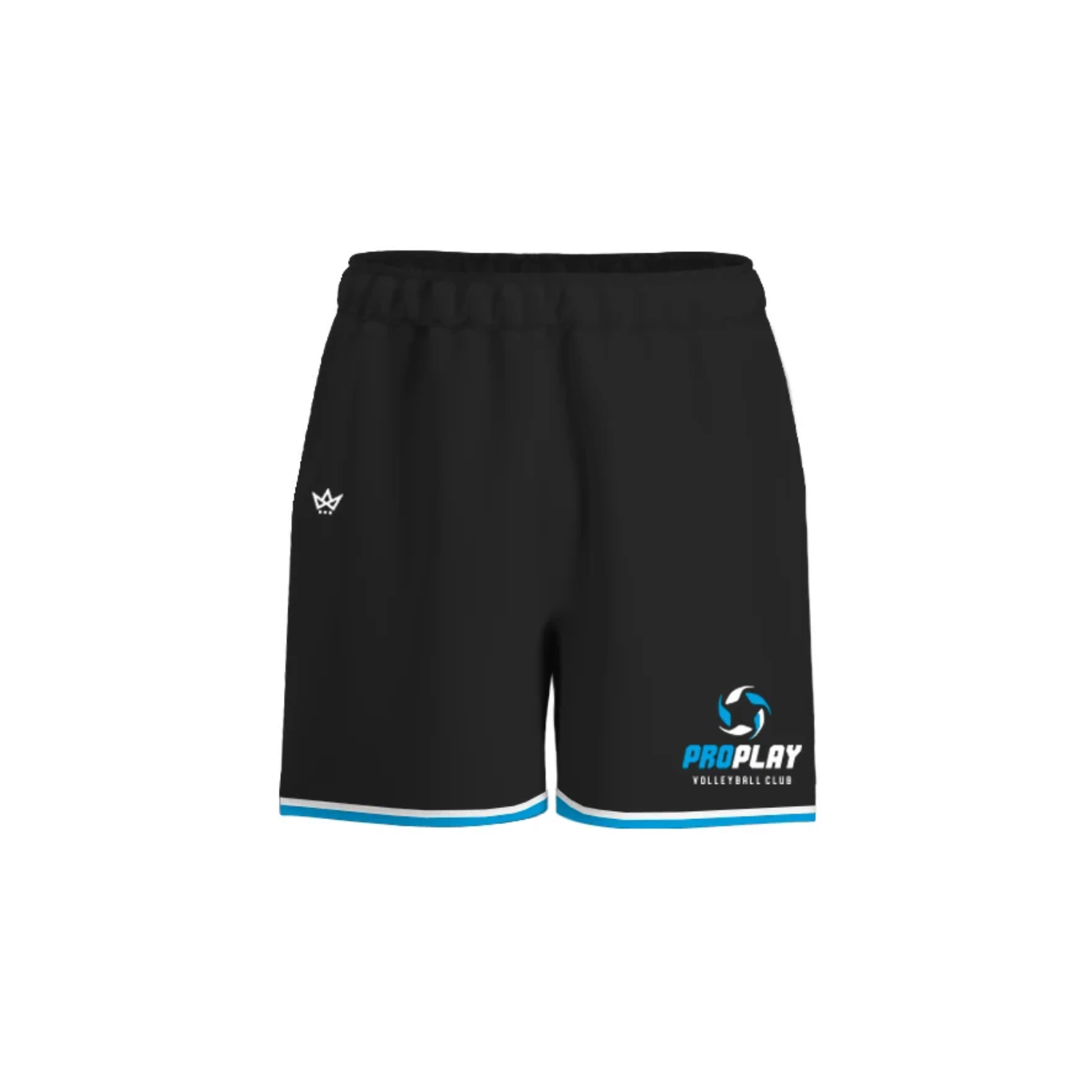 PROPLAY VOLLEYBALL COACH SUB ASCENSION SHORTS [BLACK]