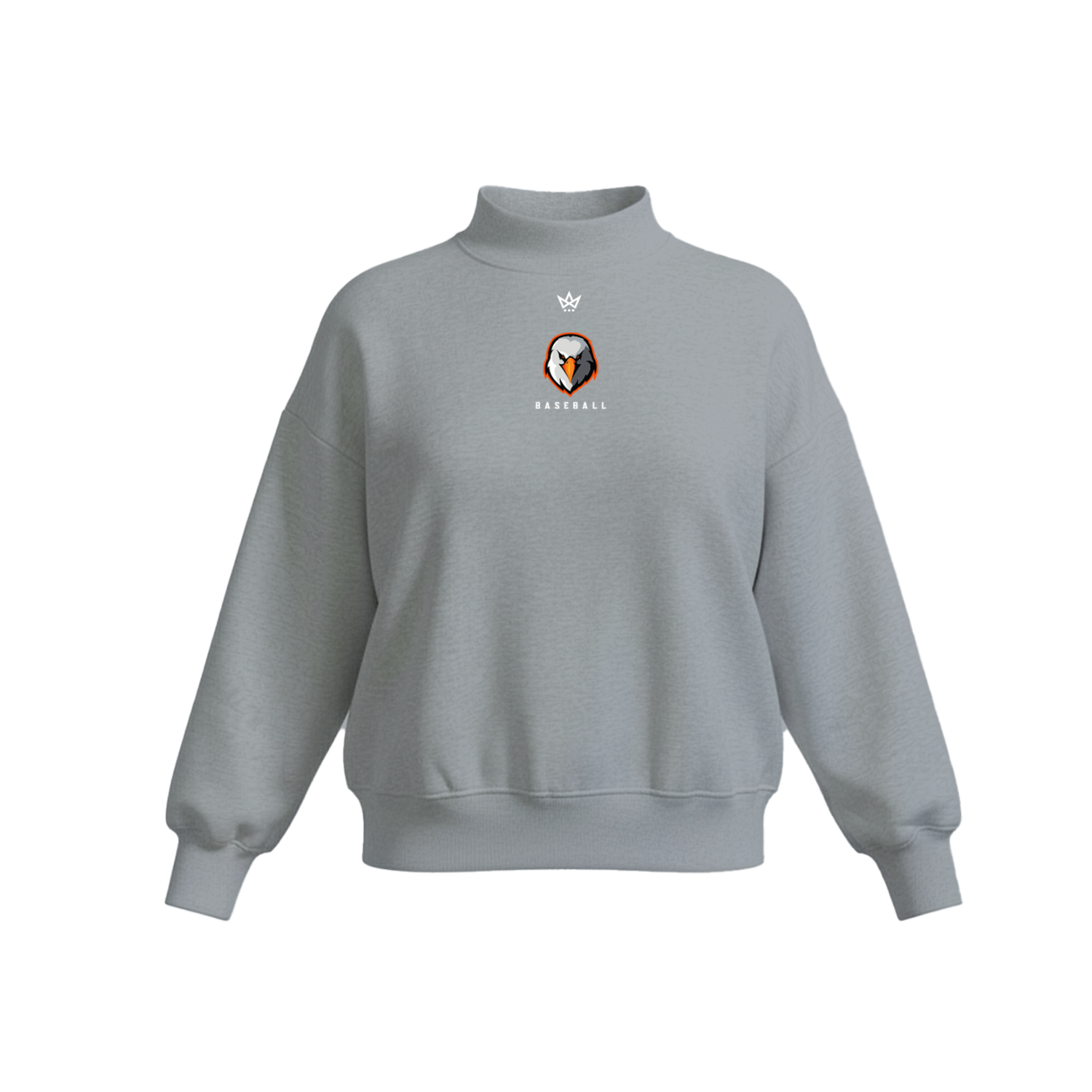 TVLL/BTB/BBC WOMEN'S COTTON FLEECE MOCKNECK - EMB [BTB]