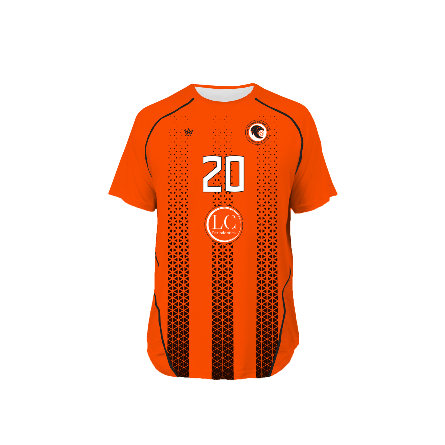 BETHLEHEM SOCCER CLUB 2026 UNIFORMS SOCCER PRO VENTED SS TEE JERSEY - ORANGE