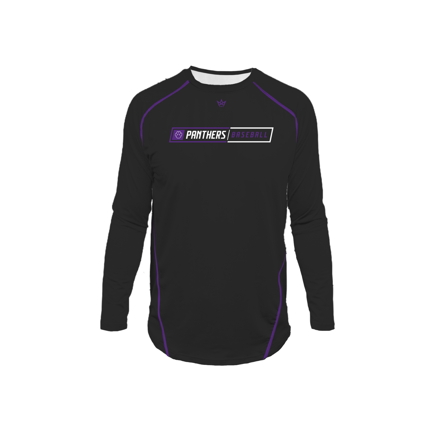PASCHAL PANTHERS PRO VENTED LS - BLACK