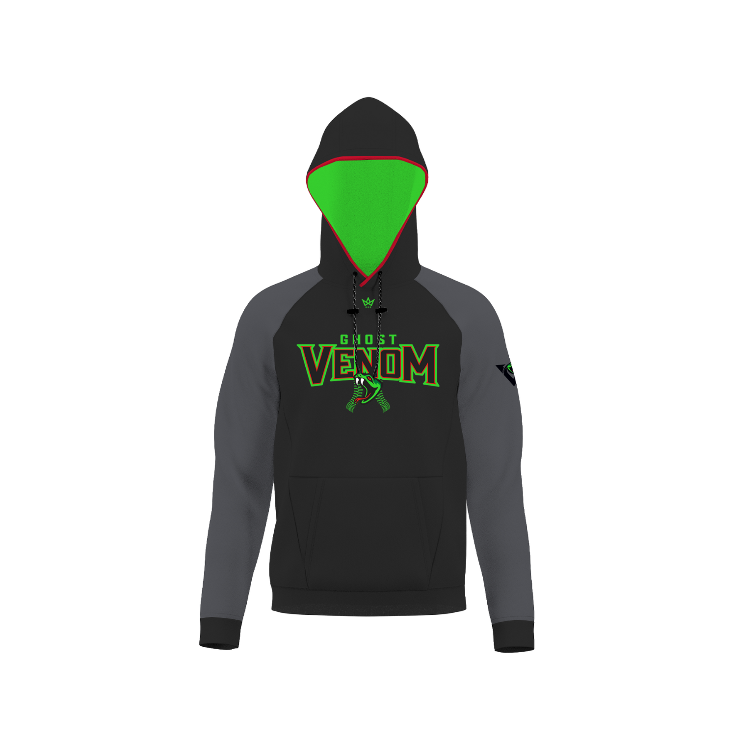 GHOST VENOM BASEBALL SUB PERFORMANCE FLEECE HOODIE