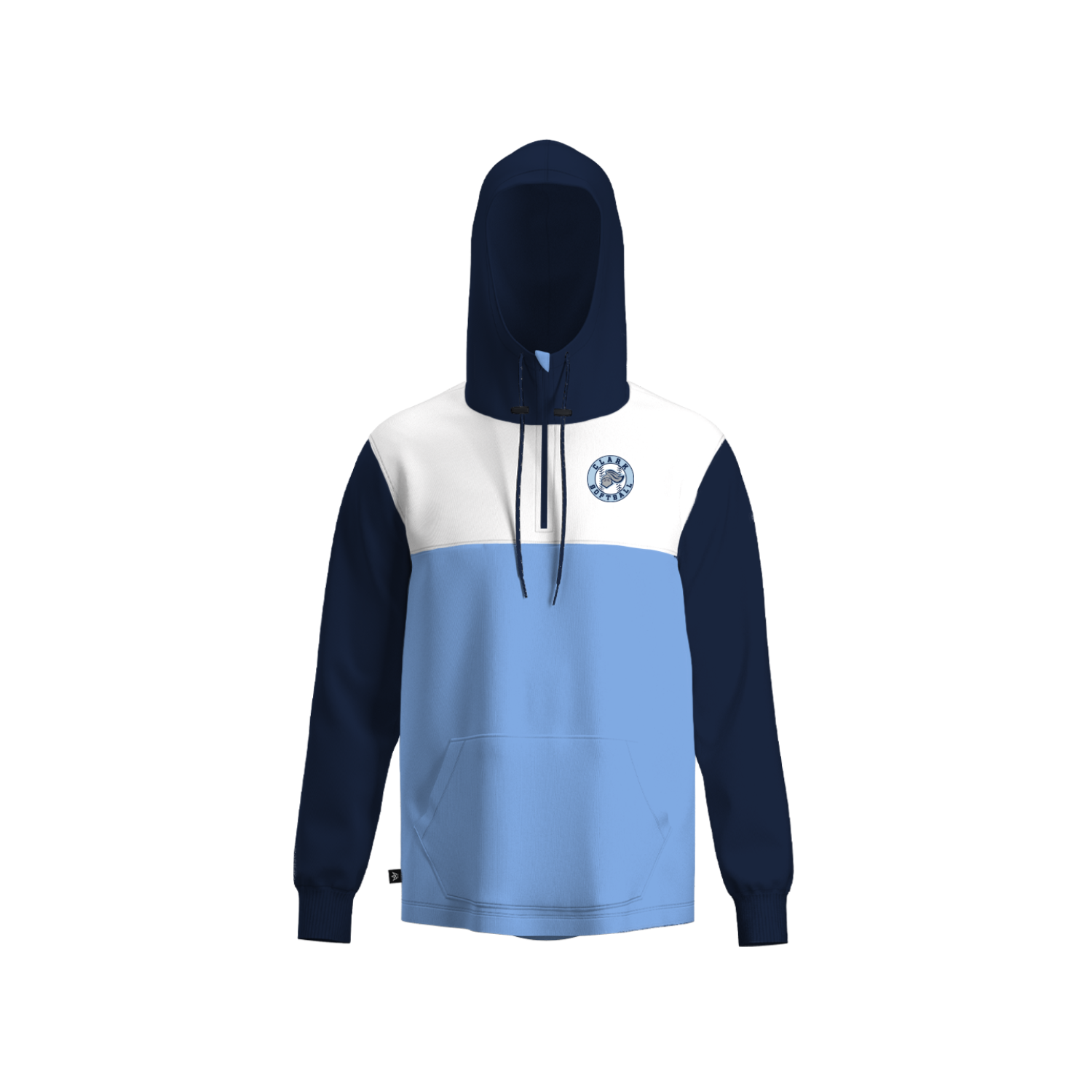 CLARK SOFTBALL HOLIDAY '25 PANELED HOODIE