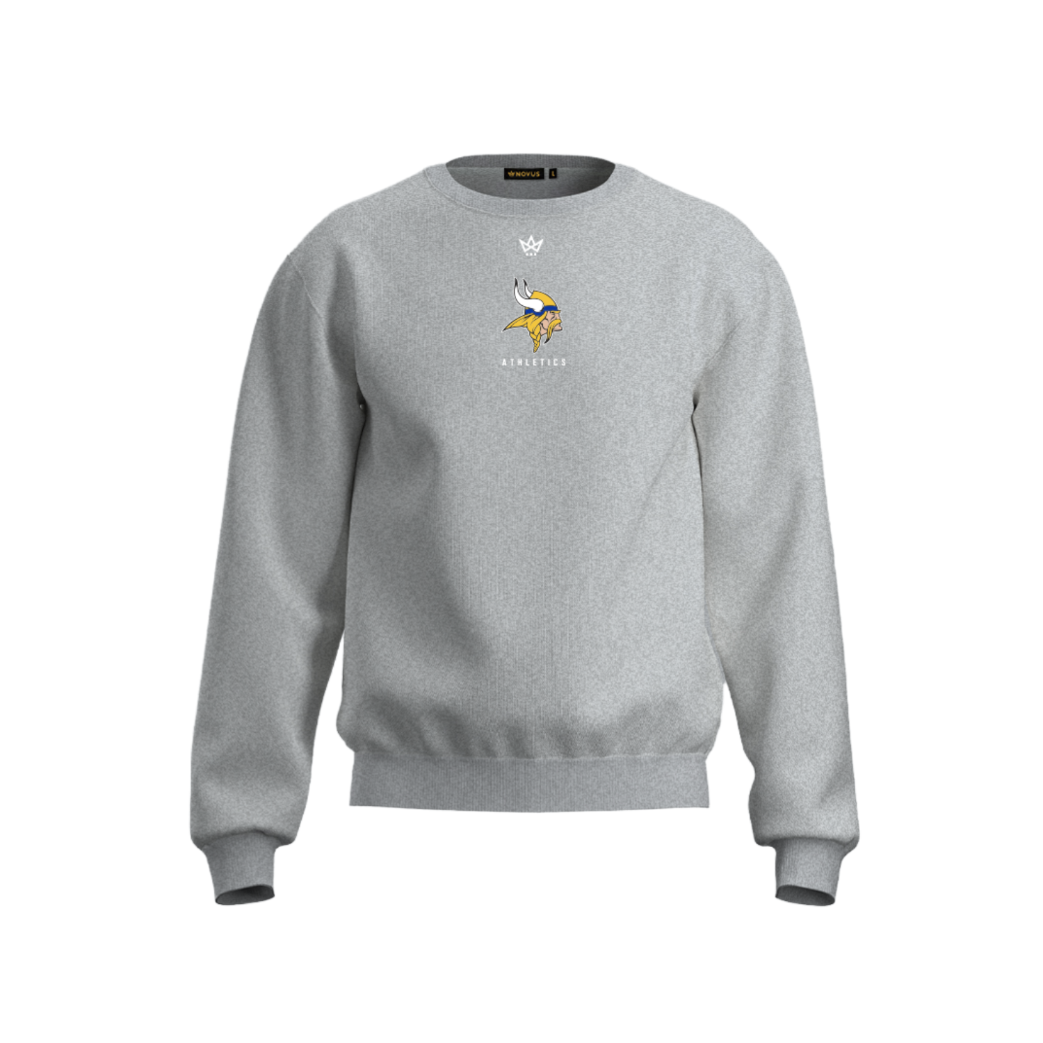 HOPKINS HS ACCESS COTTON FLEECE CREWNECK [GREY]