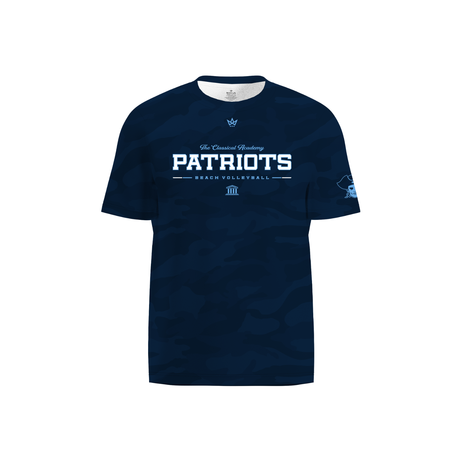 TCA SPRING SPORTS PERFORMANCE SS TEE - BEACH VOLLEYBALL