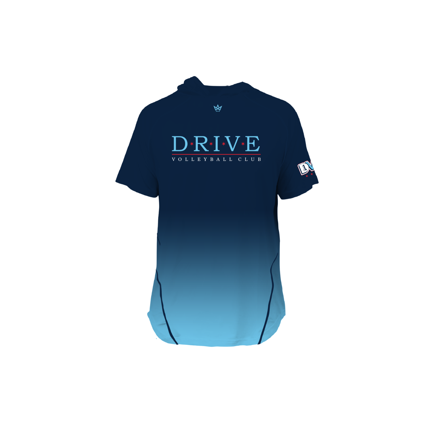 DRIVE VOLLEYBALL CLUB PRO VENTED SS HOODIE