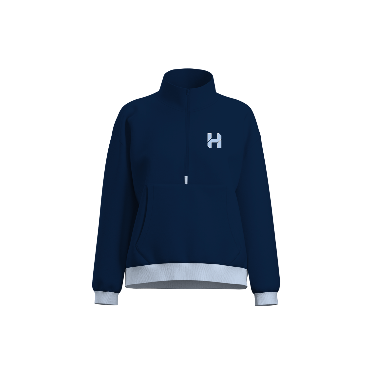 ALBANY HERRICANES '26 WOMEN'S COTTON FLEECE HALF-ZIP