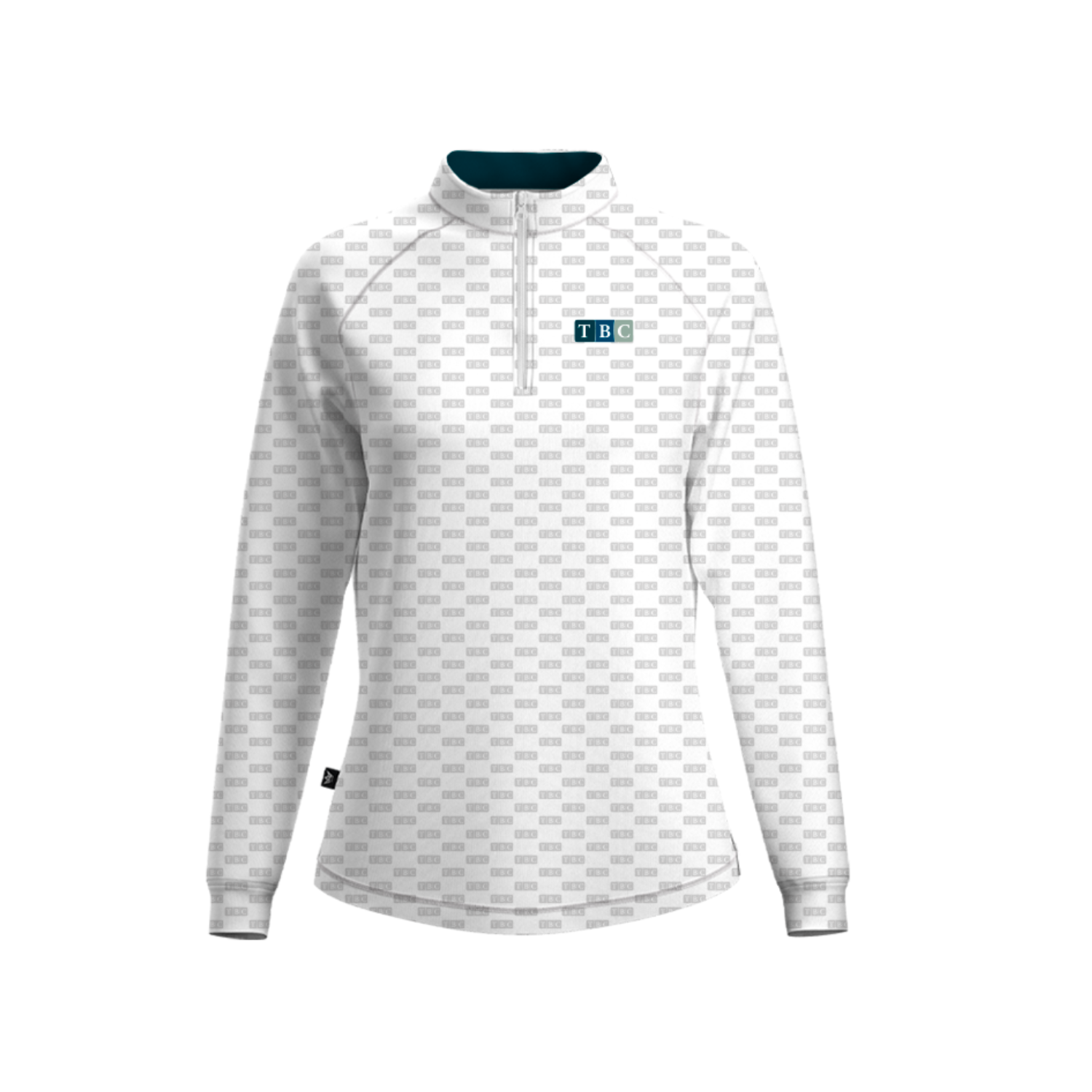 TBC WOMEN'S SUB PERFORMANCE QUARTER-ZIP [WHITE]